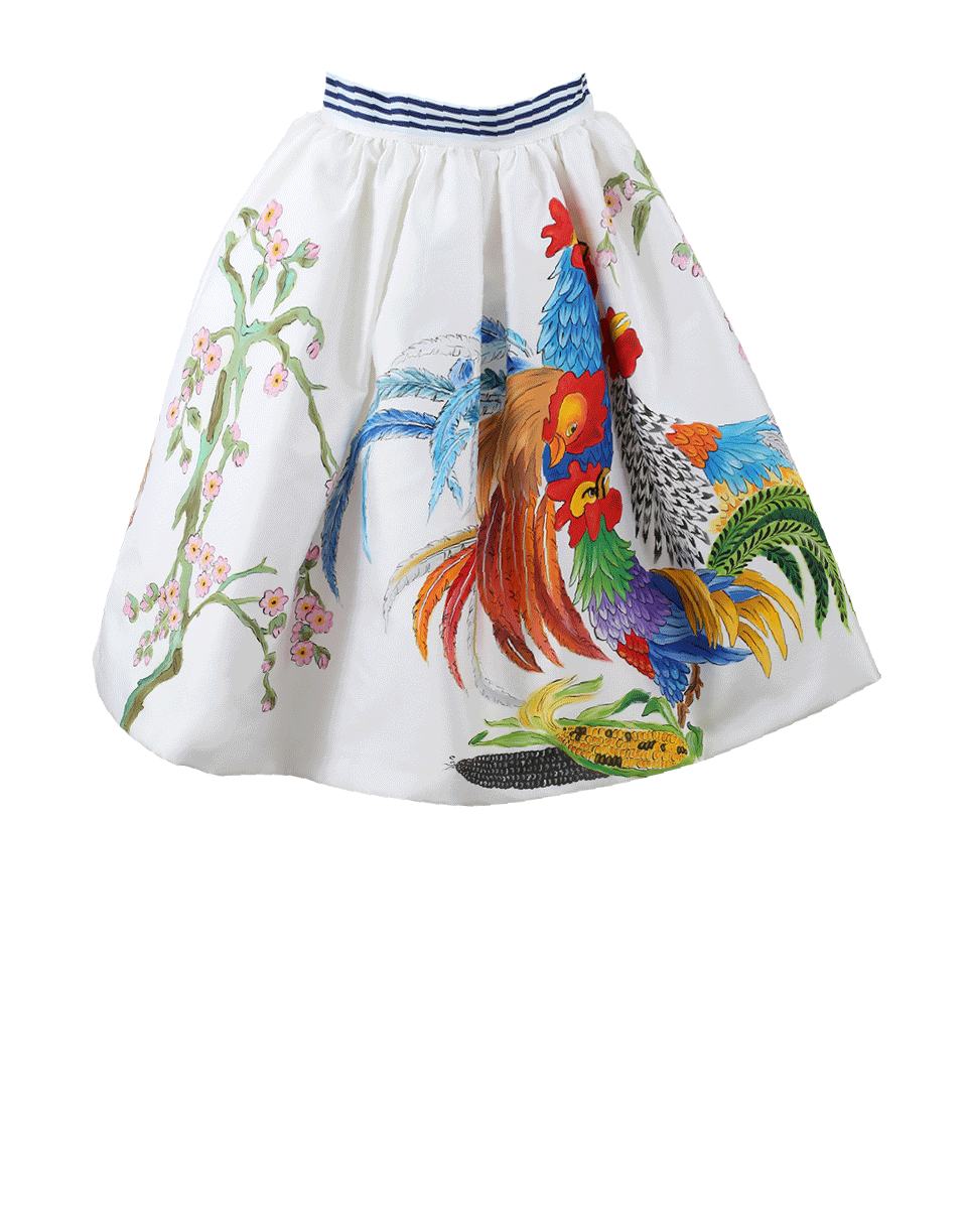 STELLA JEAN-Luciferina Skirt-WHITE
