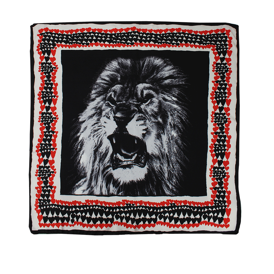 STELLA MCCARTNEY-Angry Lion Scarf-MULTI