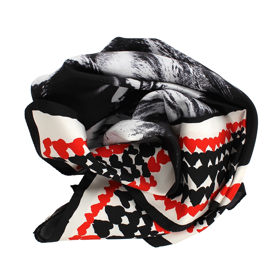 STELLA MCCARTNEY-Angry Lion Scarf-MULTI