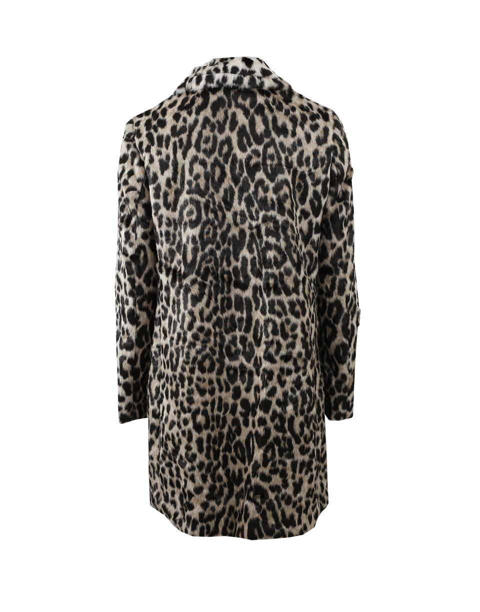 STELLA MCCARTNEY-Leopard Long Coat-