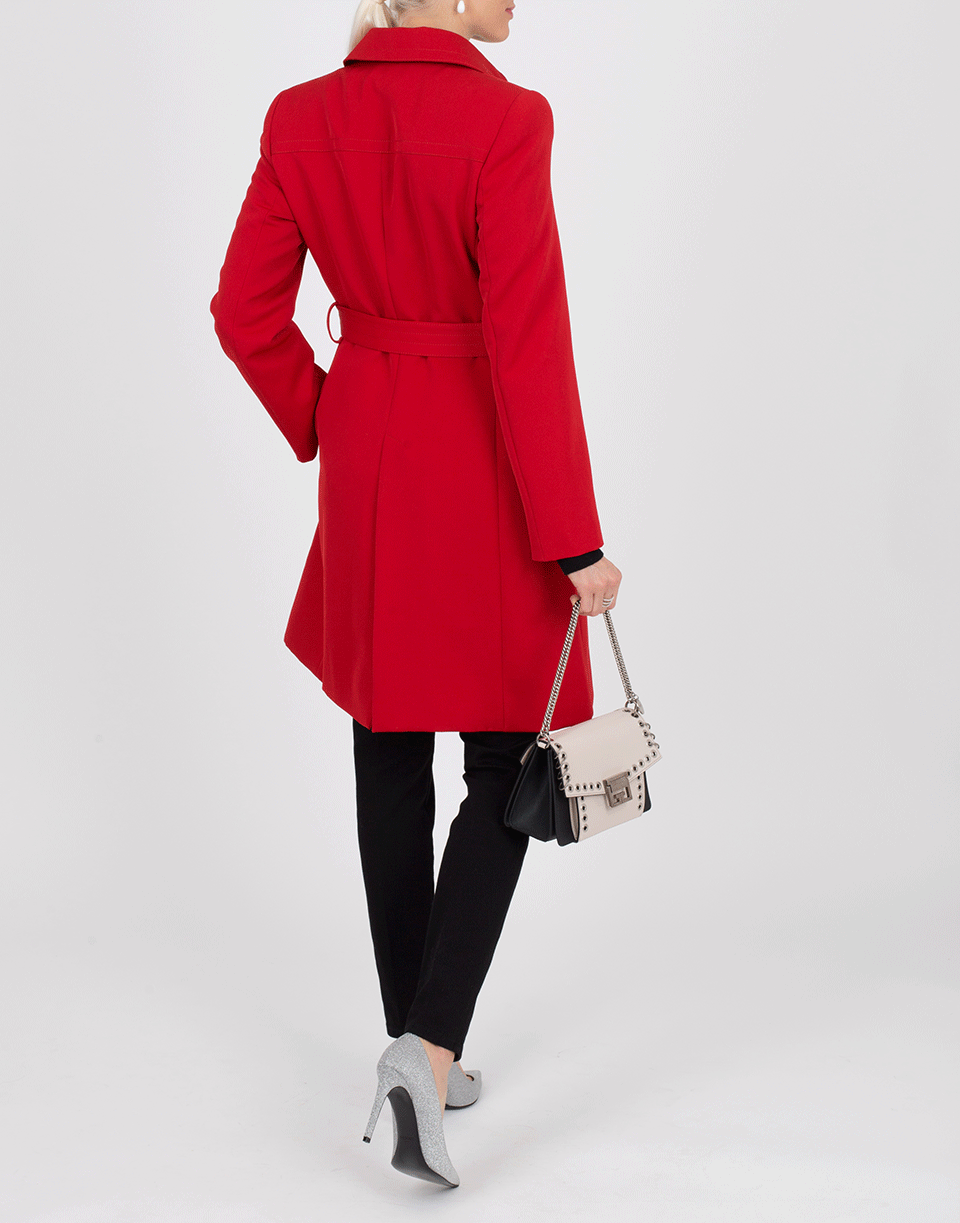 STELLA MCCARTNEY-Wool Belted Coat-
