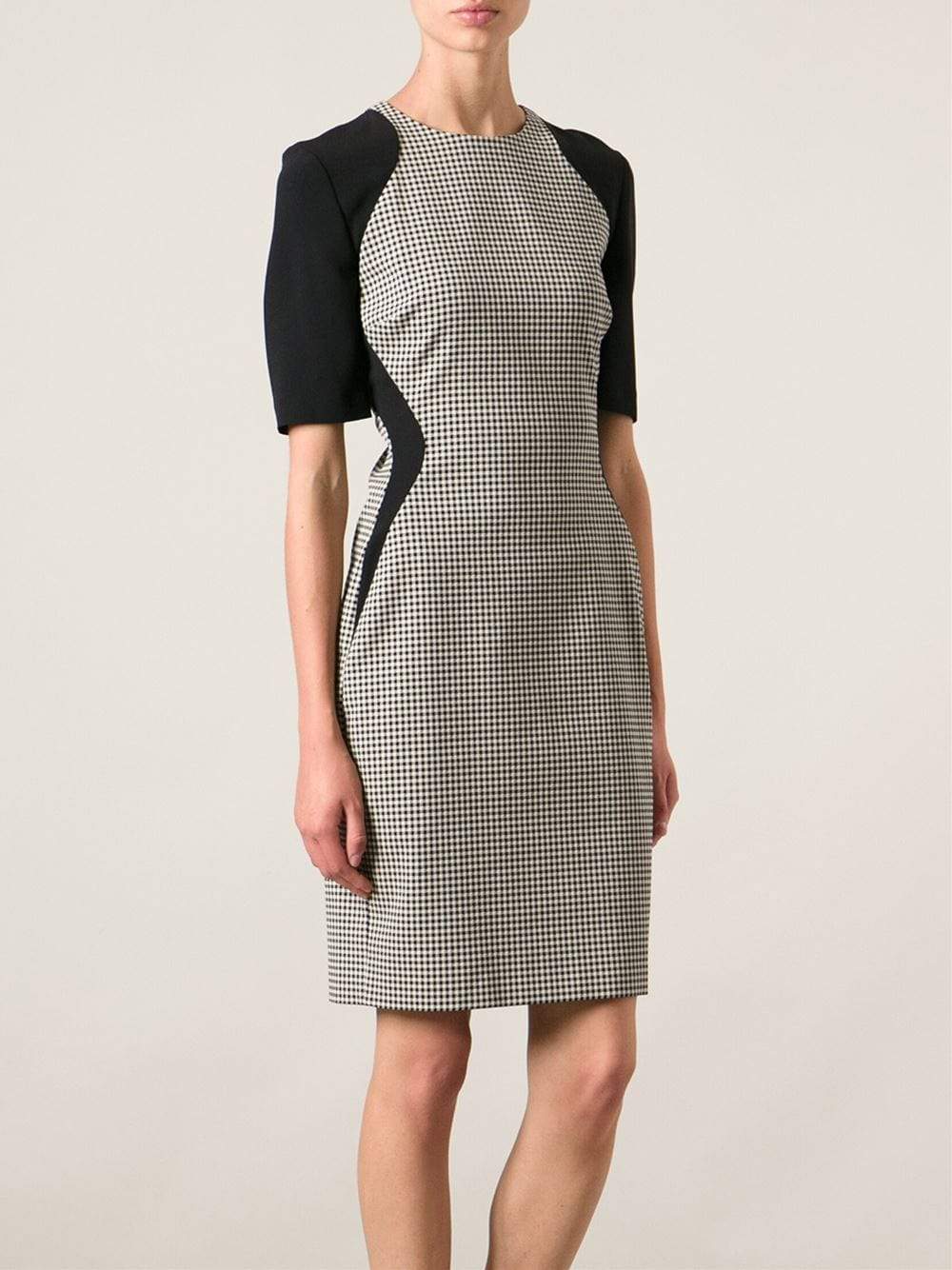 STELLA MCCARTNEY-Dogtooth Dress-