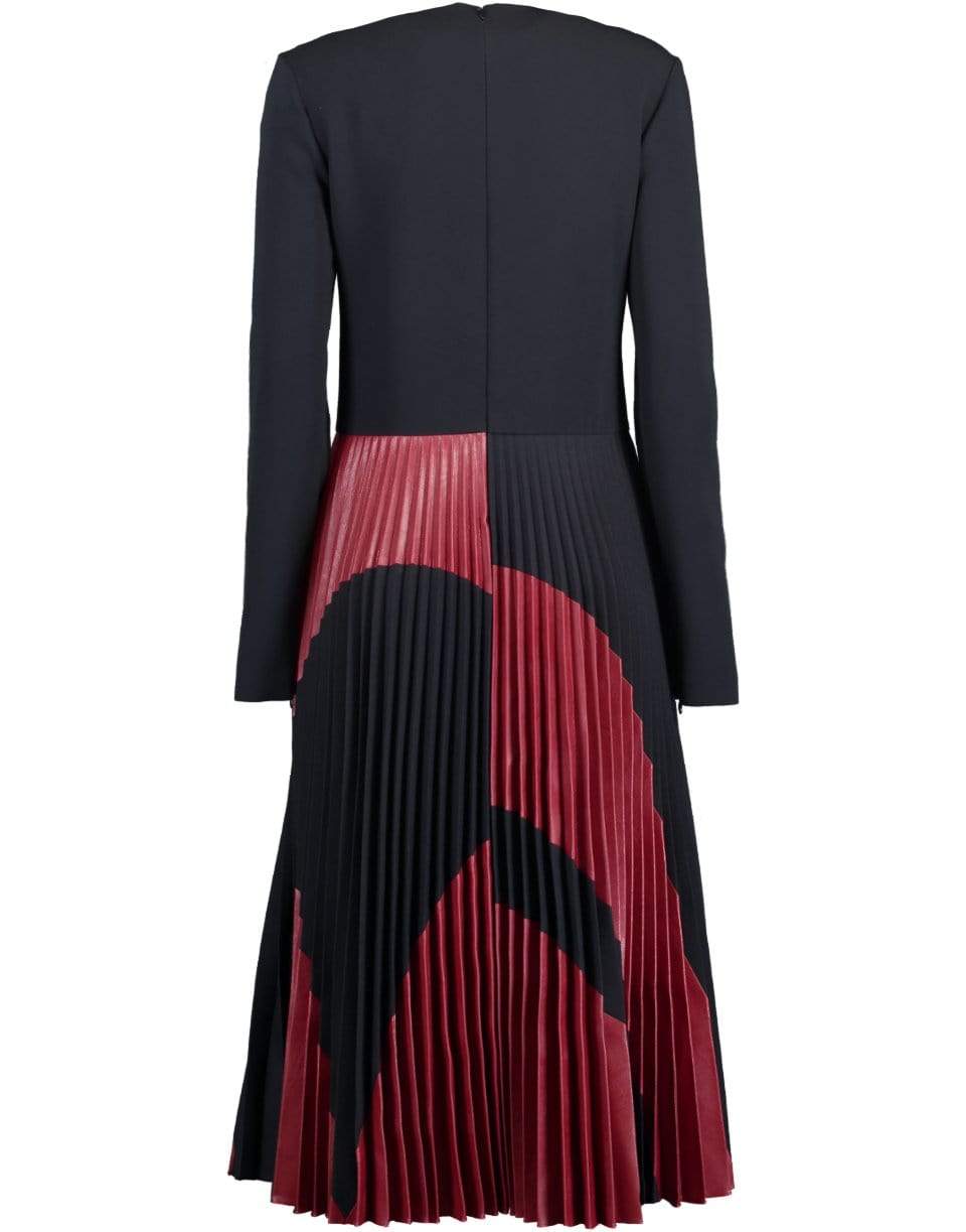 STELLA MCCARTNEY-Lottie Pleated Dress-MIDNIGHT