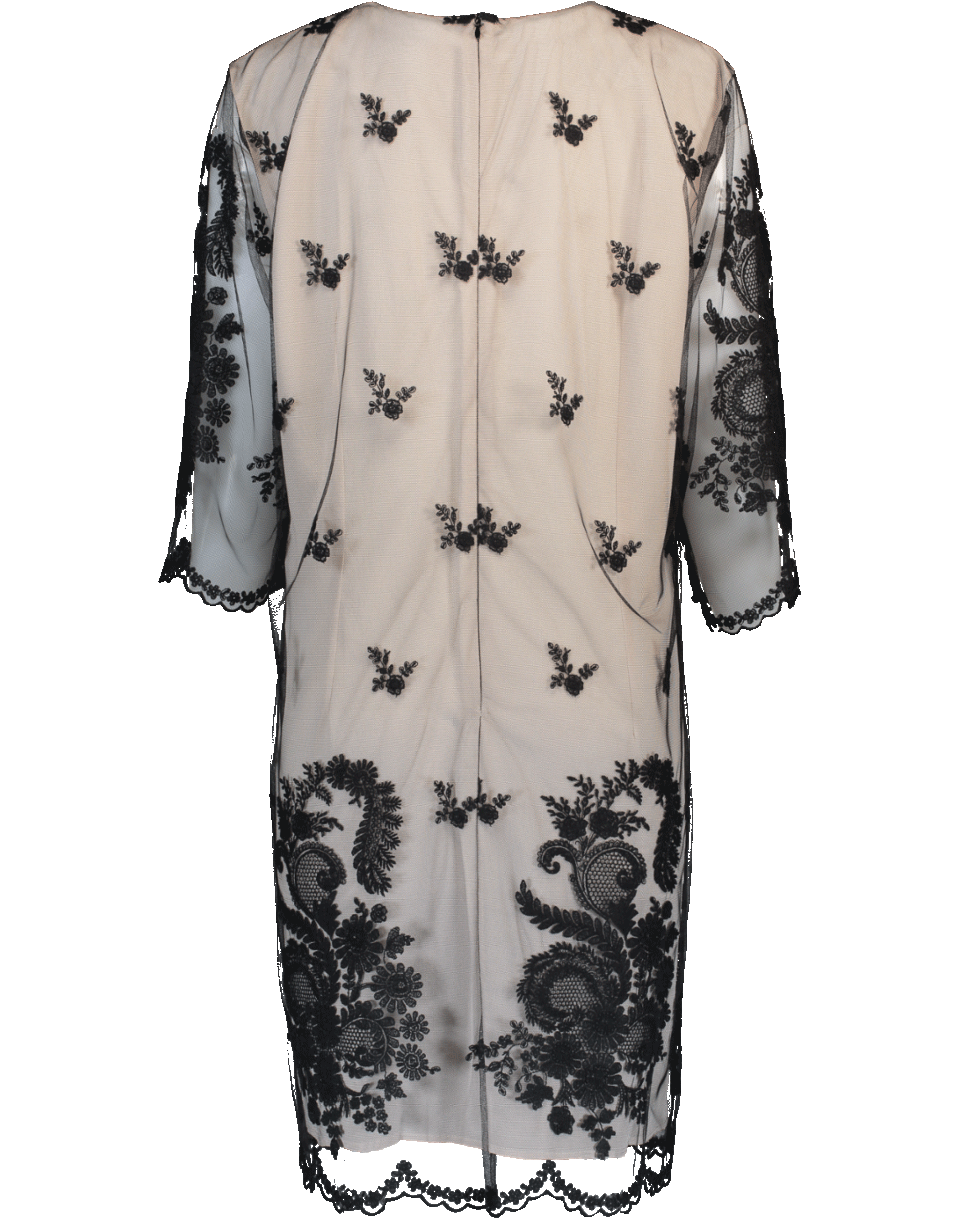 STELLA MCCARTNEY-Madeline Flower Dress-NERO