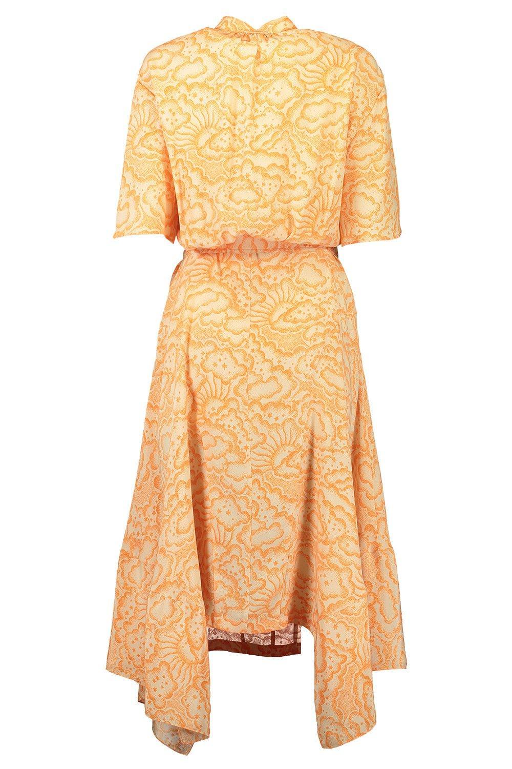 STELLA MCCARTNEY-Printed Midi Dress-