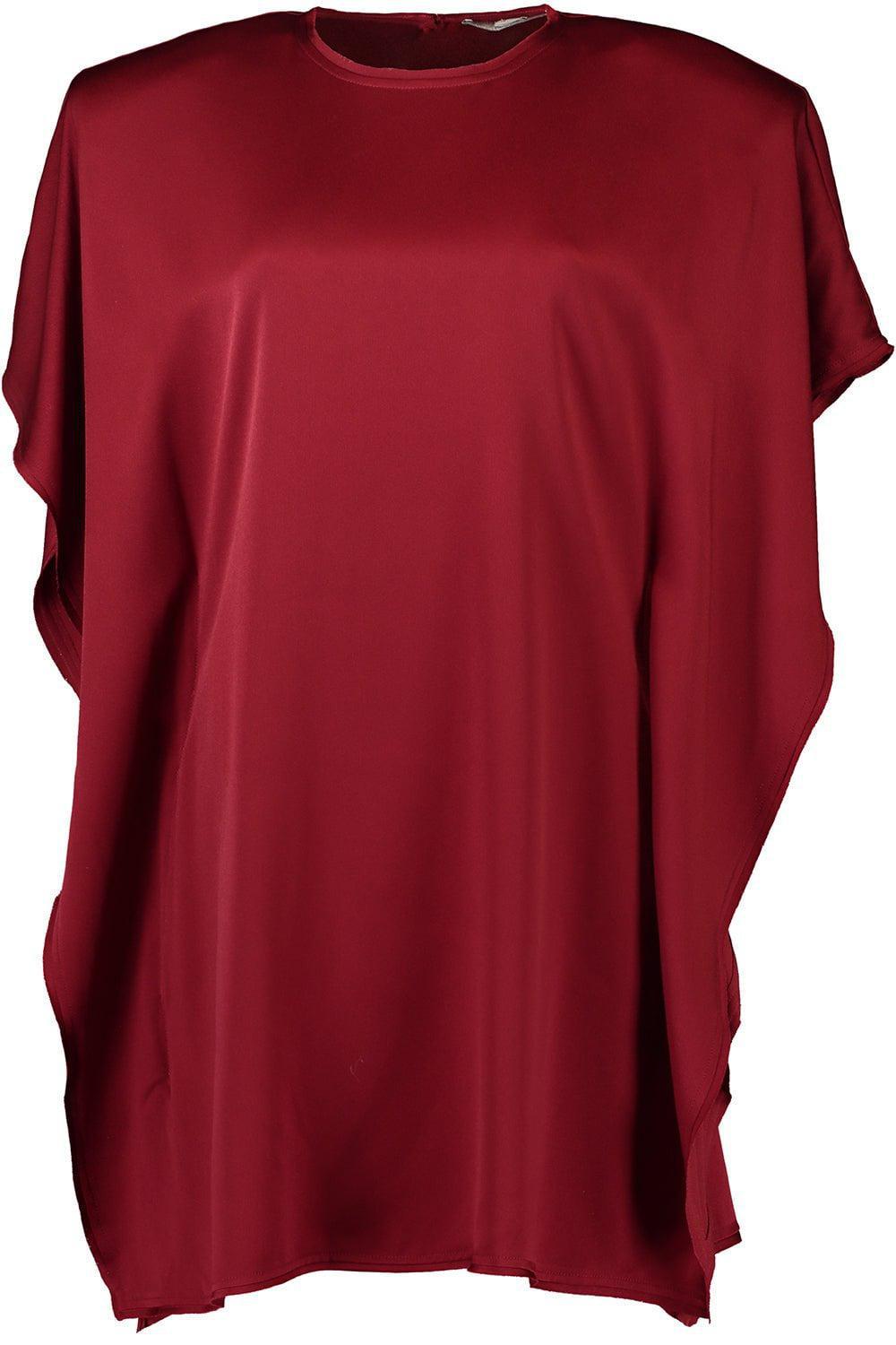 STELLA MCCARTNEY-Draped Mini Dress-