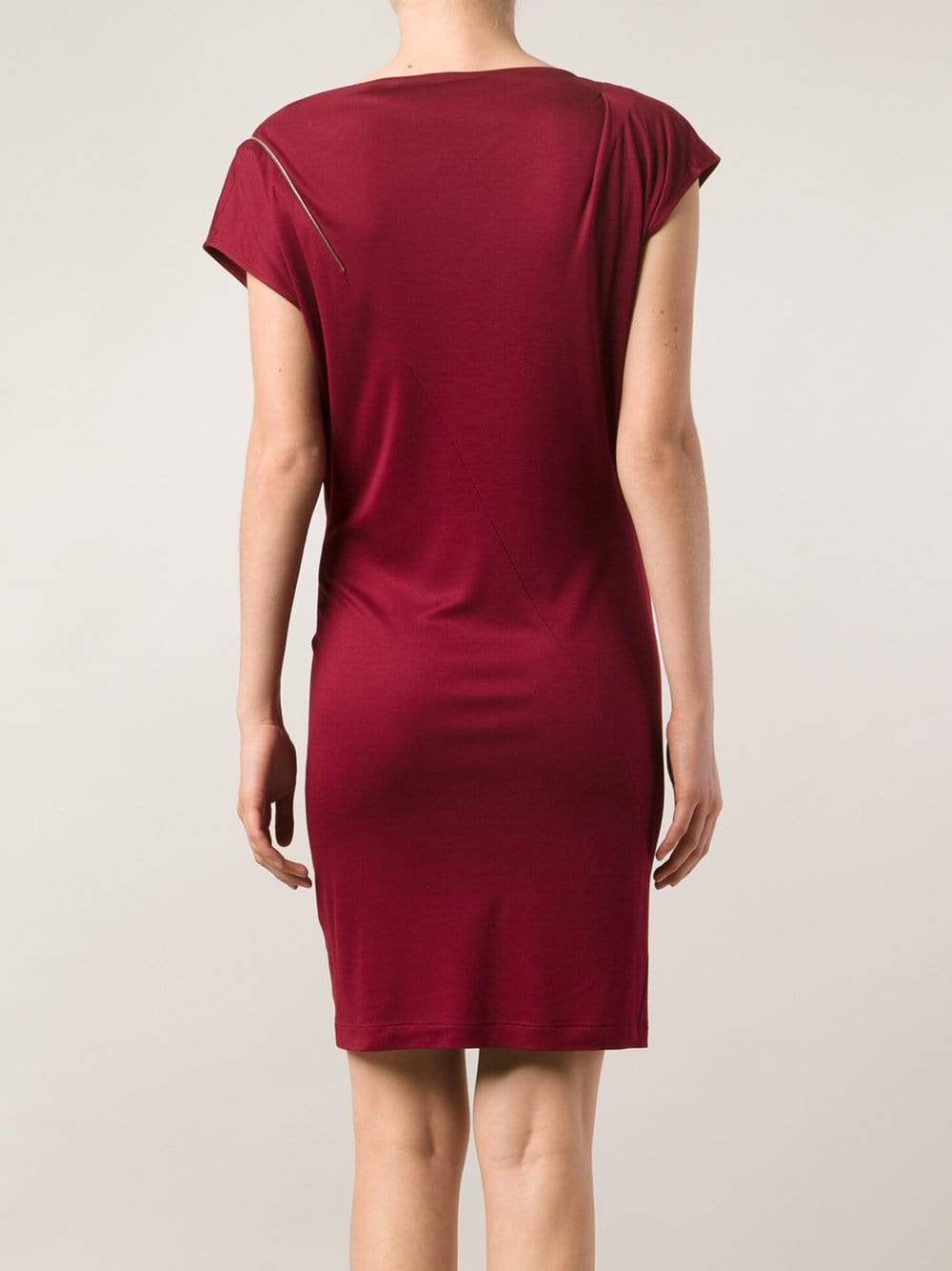 STELLA MCCARTNEY-Zip Detail Dress-