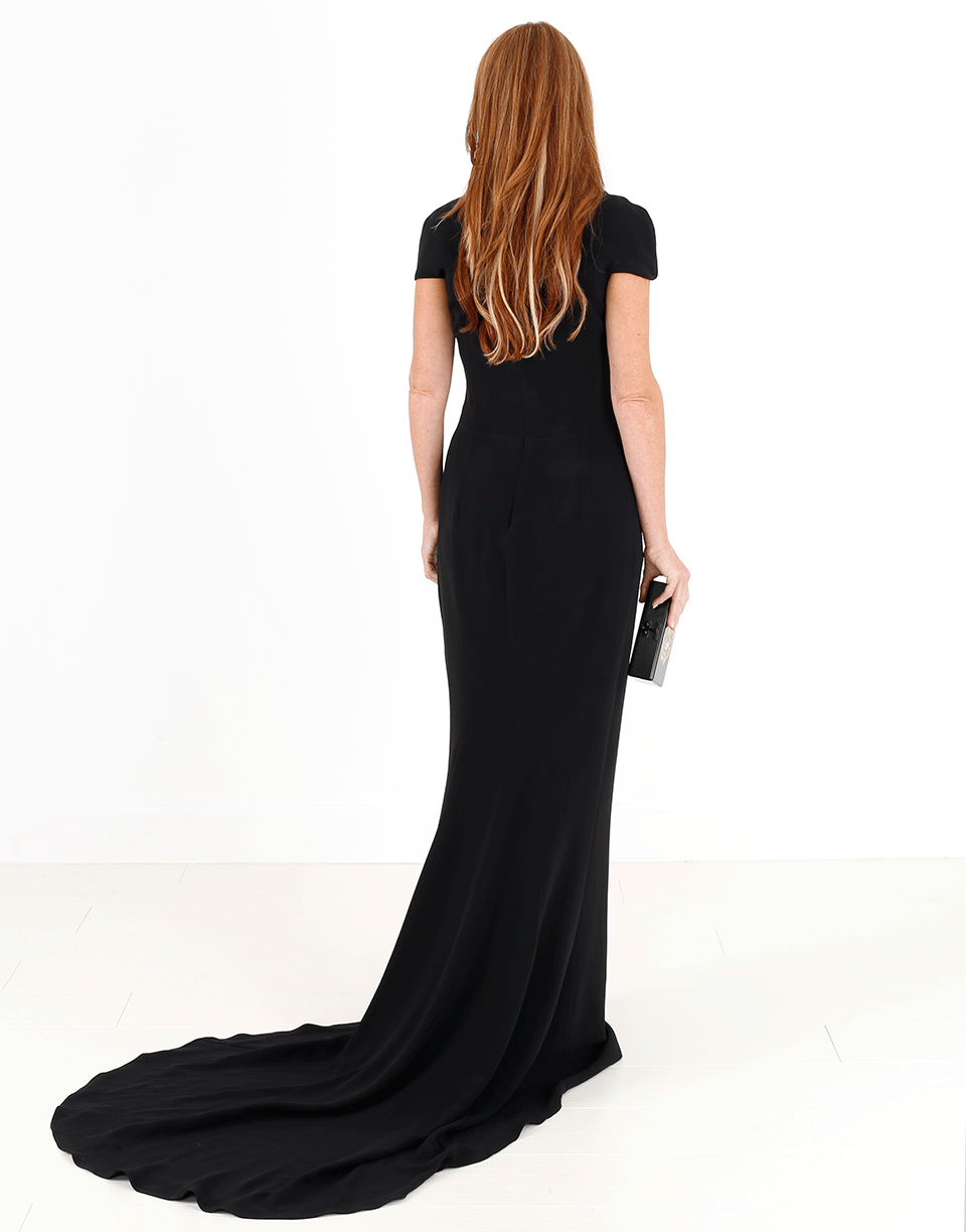 STELLA MCCARTNEY-Selena Gown-BLACK