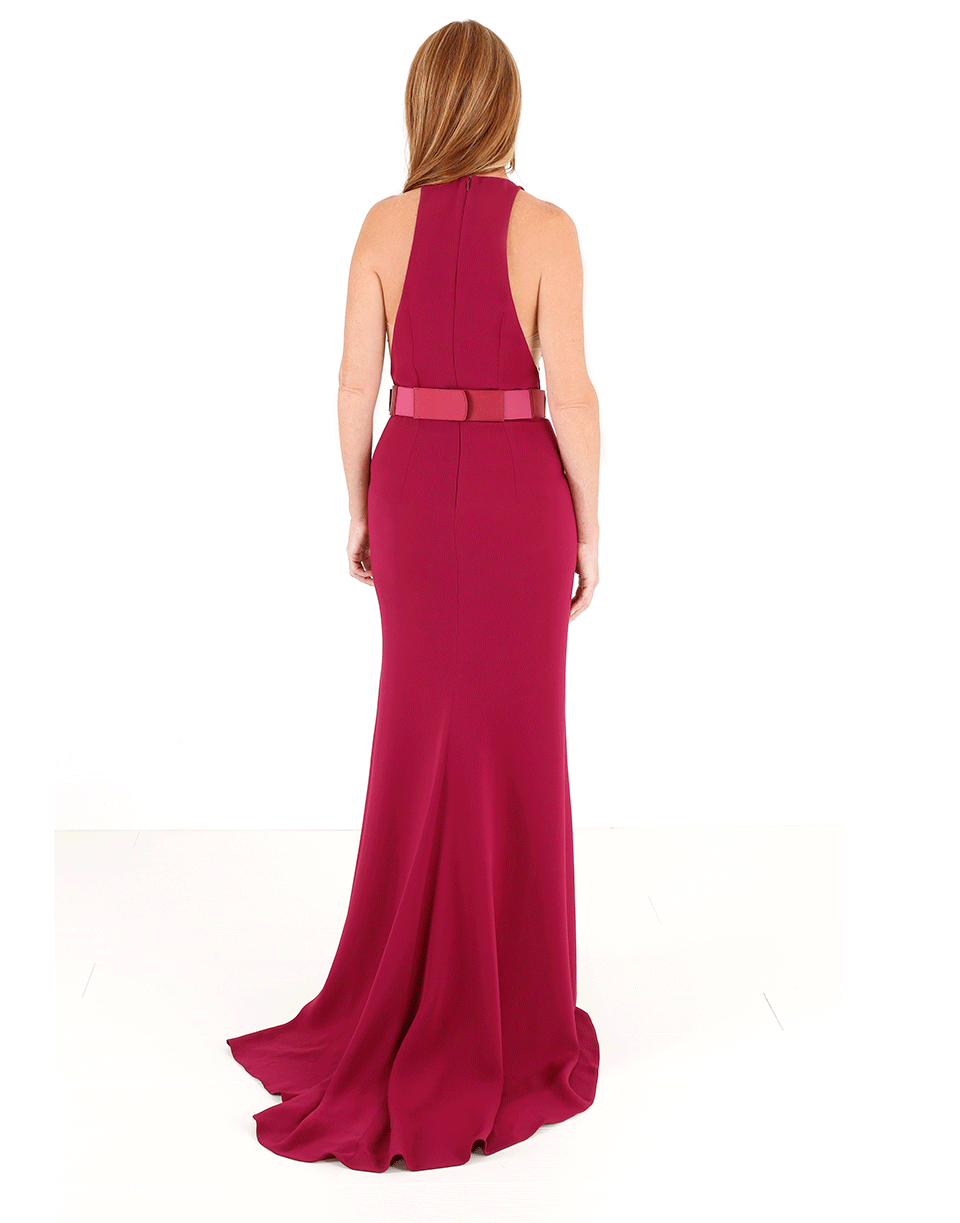 STELLA MCCARTNEY-Stretch Cady Seskia Gown-JZZBRRY