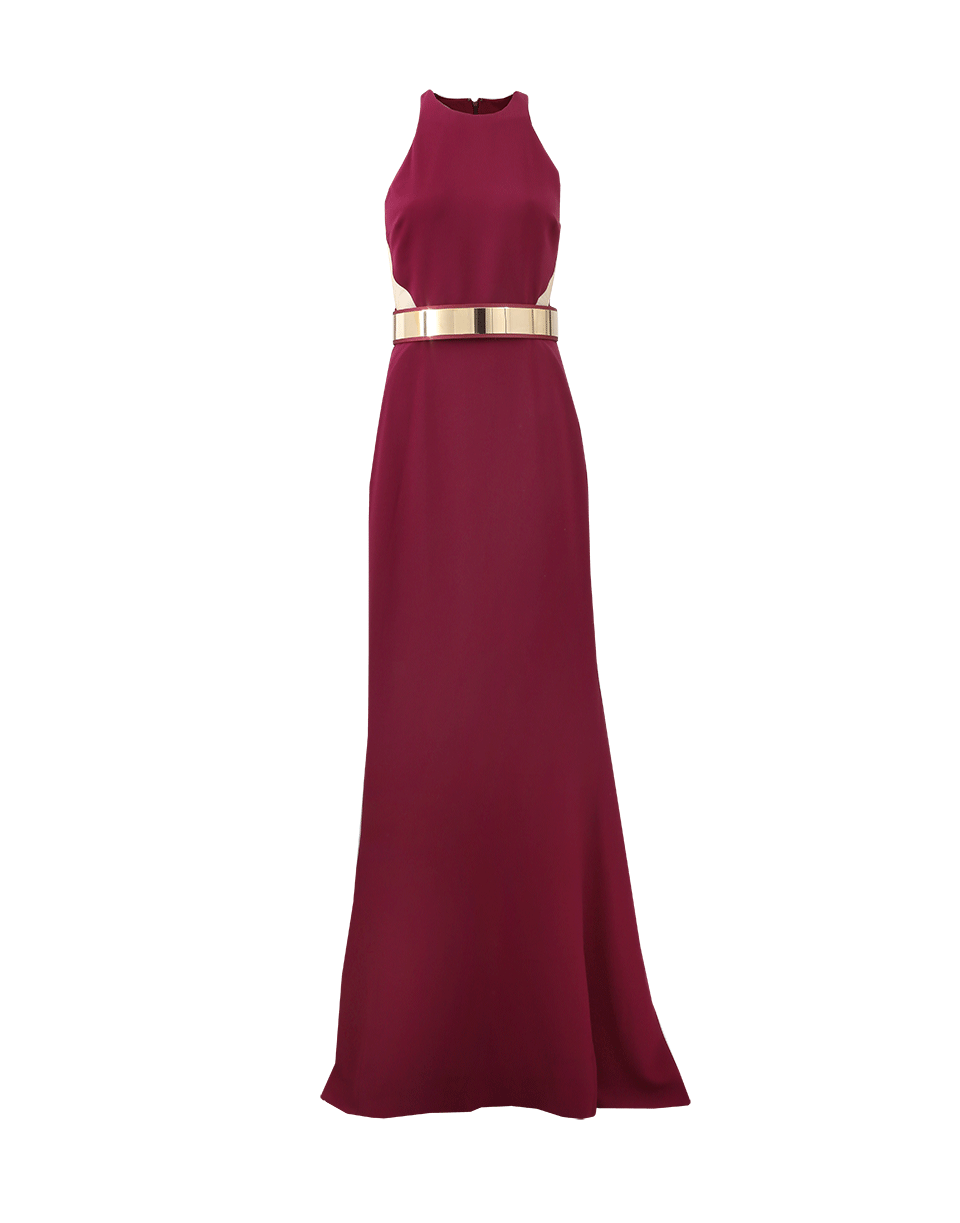 STELLA MCCARTNEY-Stretch Cady Seskia Gown-JZZBRRY