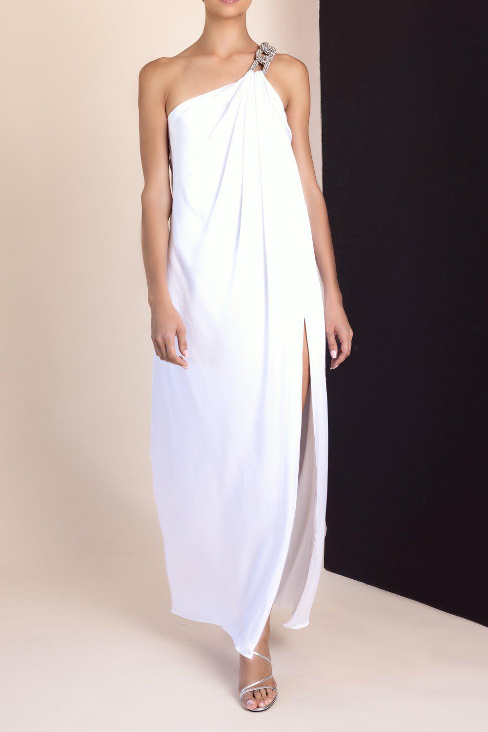 STELLA MCCARTNEY-Falabella Gown - White-WHITE