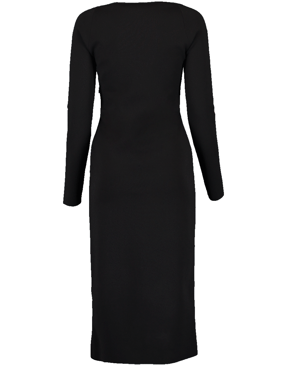 STELLA MCCARTNEY-Boatneck Compact Knit Dress-