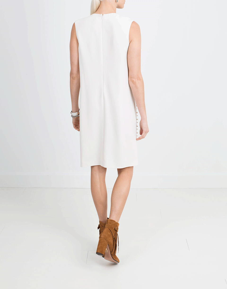 STELLA MCCARTNEY-Pearl Embroidered Dress-