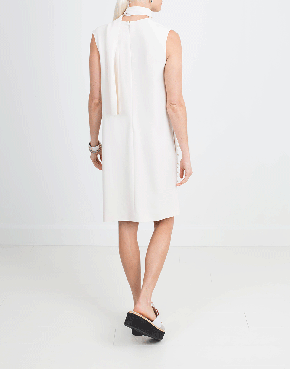STELLA MCCARTNEY-Pearl Embroidered Dress-