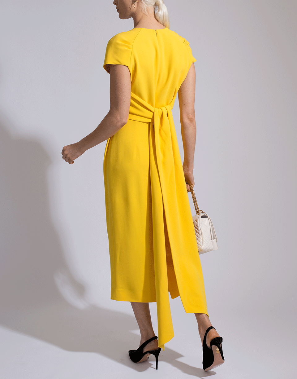 STELLA MCCARTNEY-Amal Tie Back Dress-