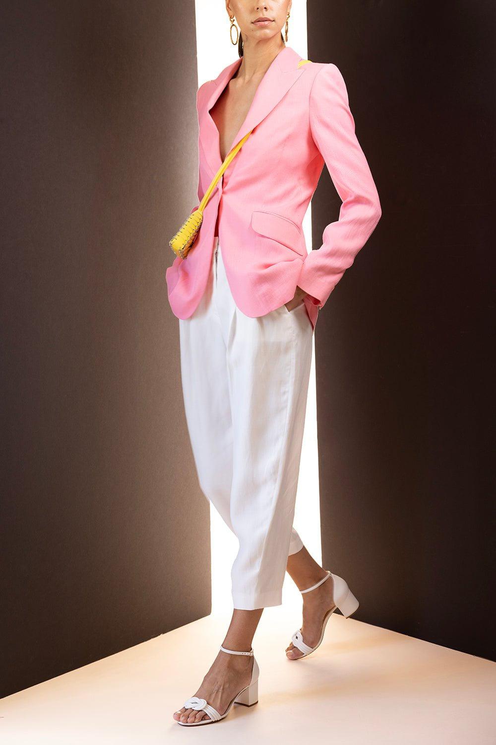 STELLA MCCARTNEY-One Button Blazer-