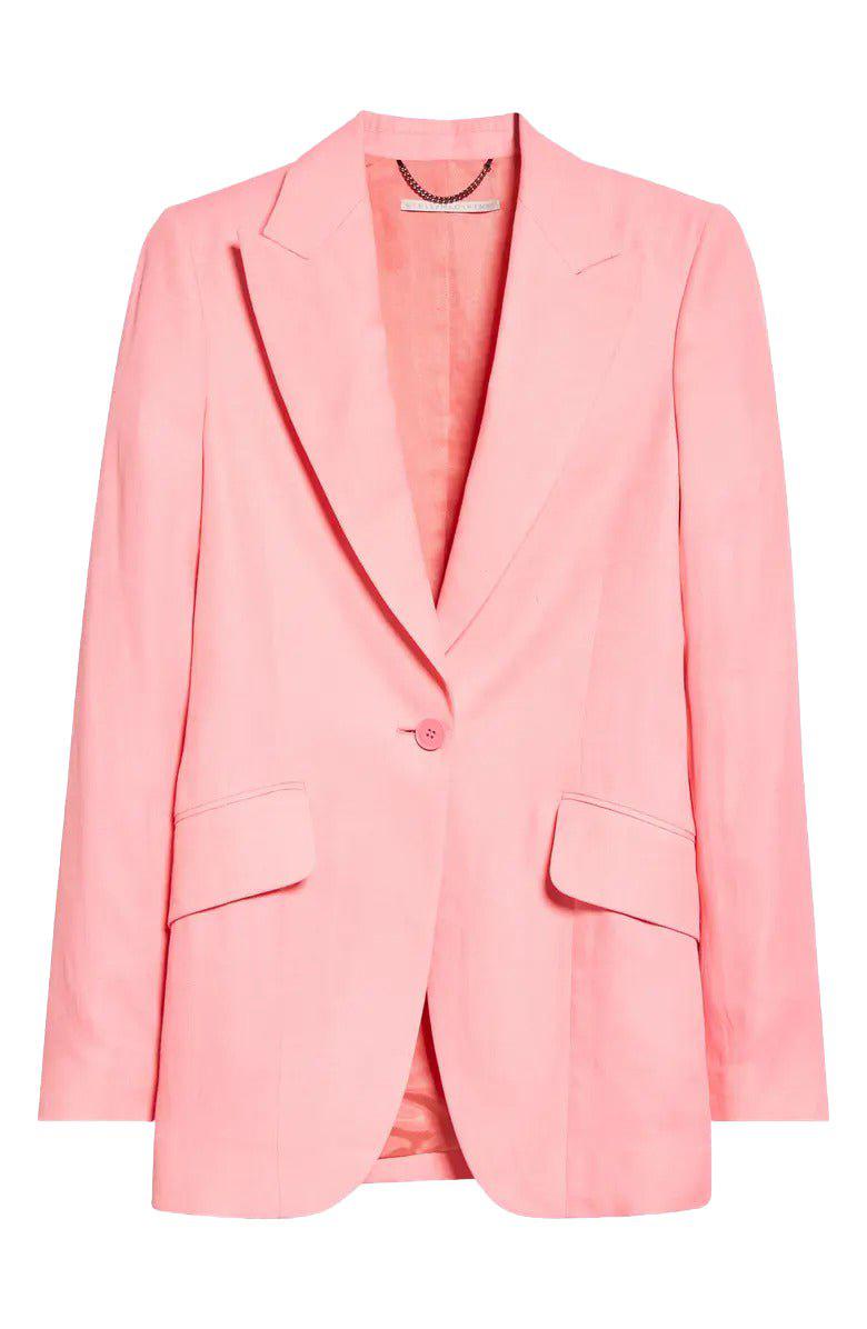 STELLA MCCARTNEY-One Button Blazer-