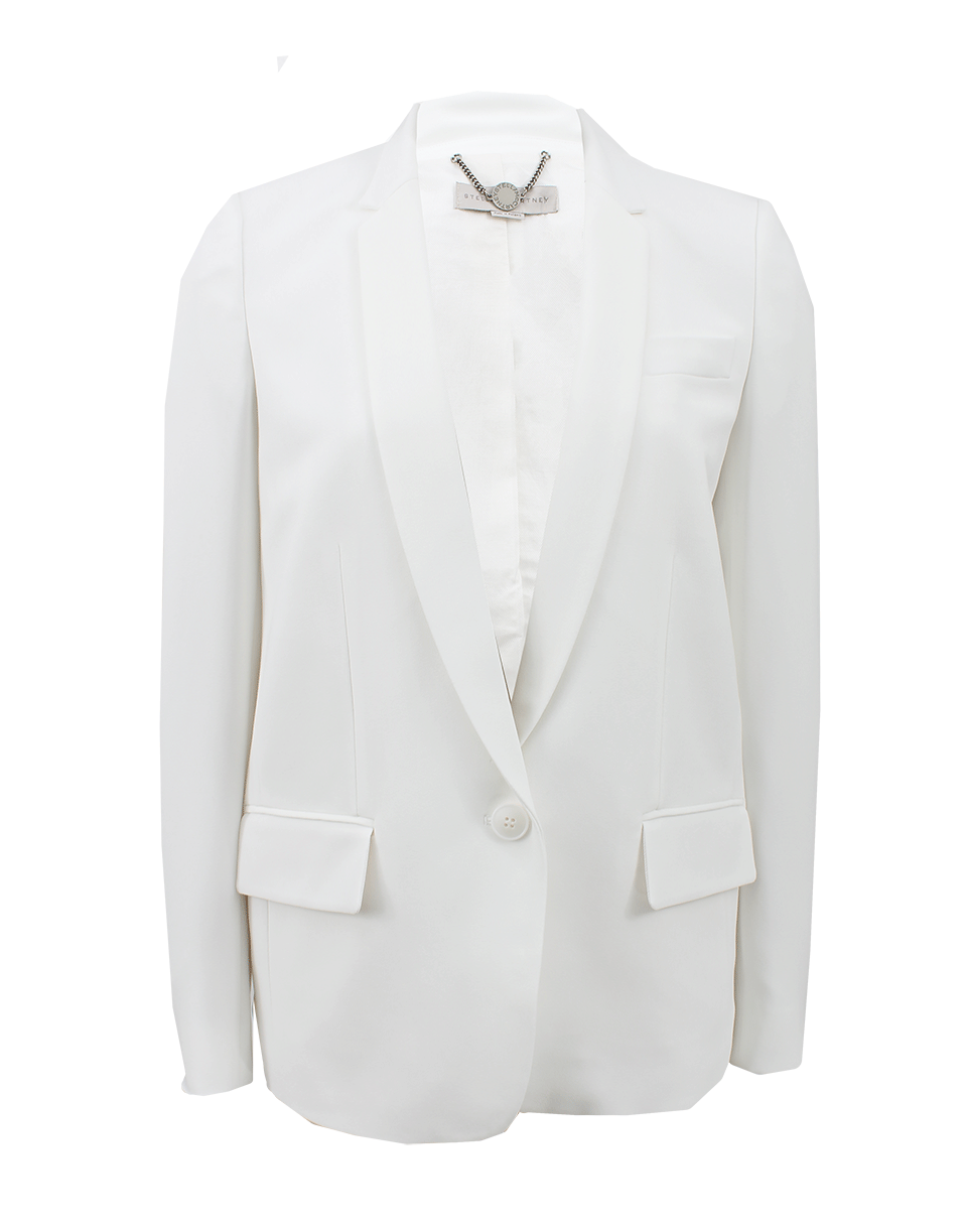STELLA MCCARTNEY-One Button Front Slit Jacket-