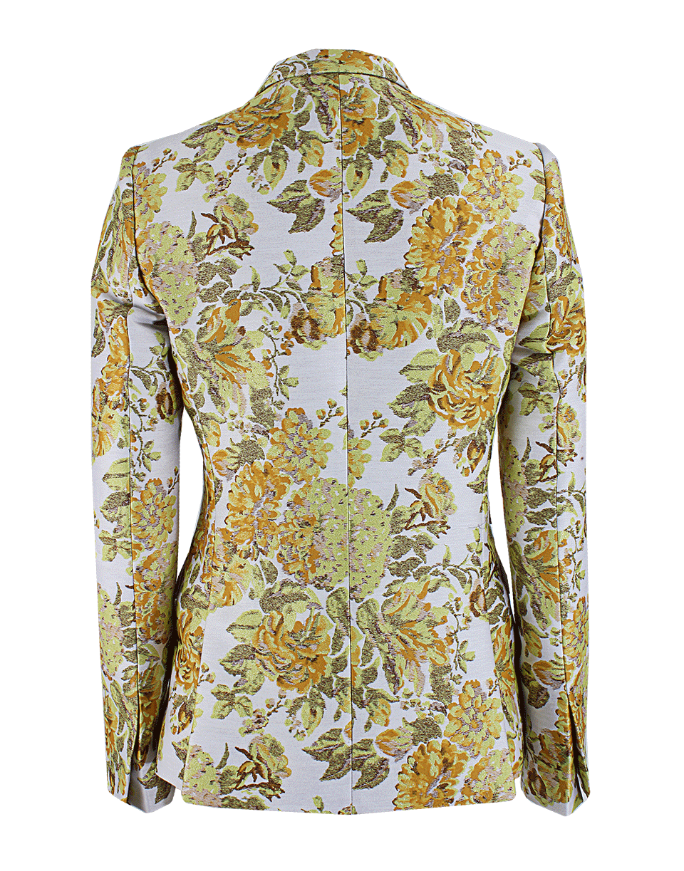 STELLA MCCARTNEY-Jacquard Floral Tailored Jacket-