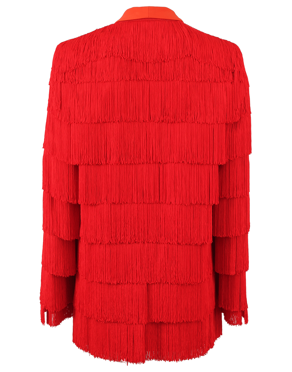 STELLA MCCARTNEY-Fringe Jacket-RED