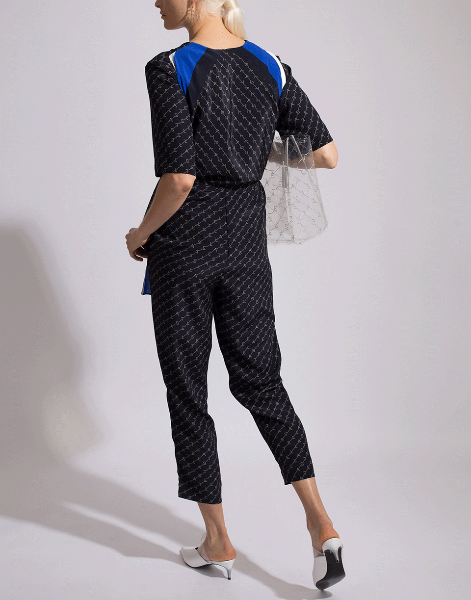 STELLA MCCARTNEY-Laurel All-In-One Cape Jumpsuit-