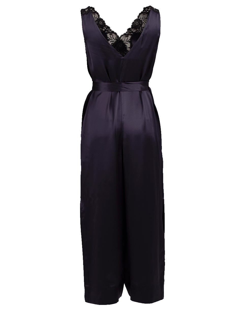 STELLA MCCARTNEY-Silk Satin All-In-One Jumpsuit-