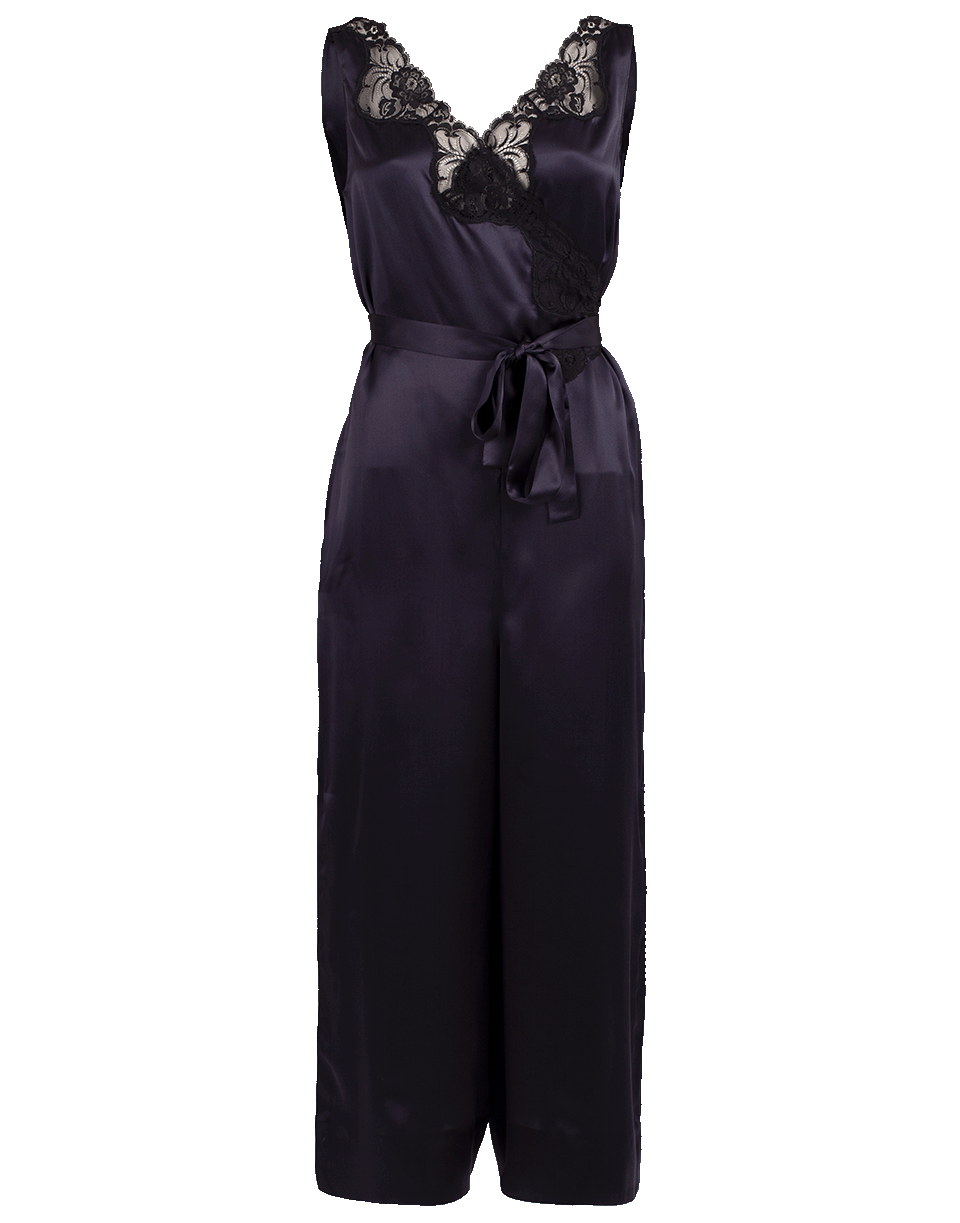 STELLA MCCARTNEY-Silk Satin All-In-One Jumpsuit-