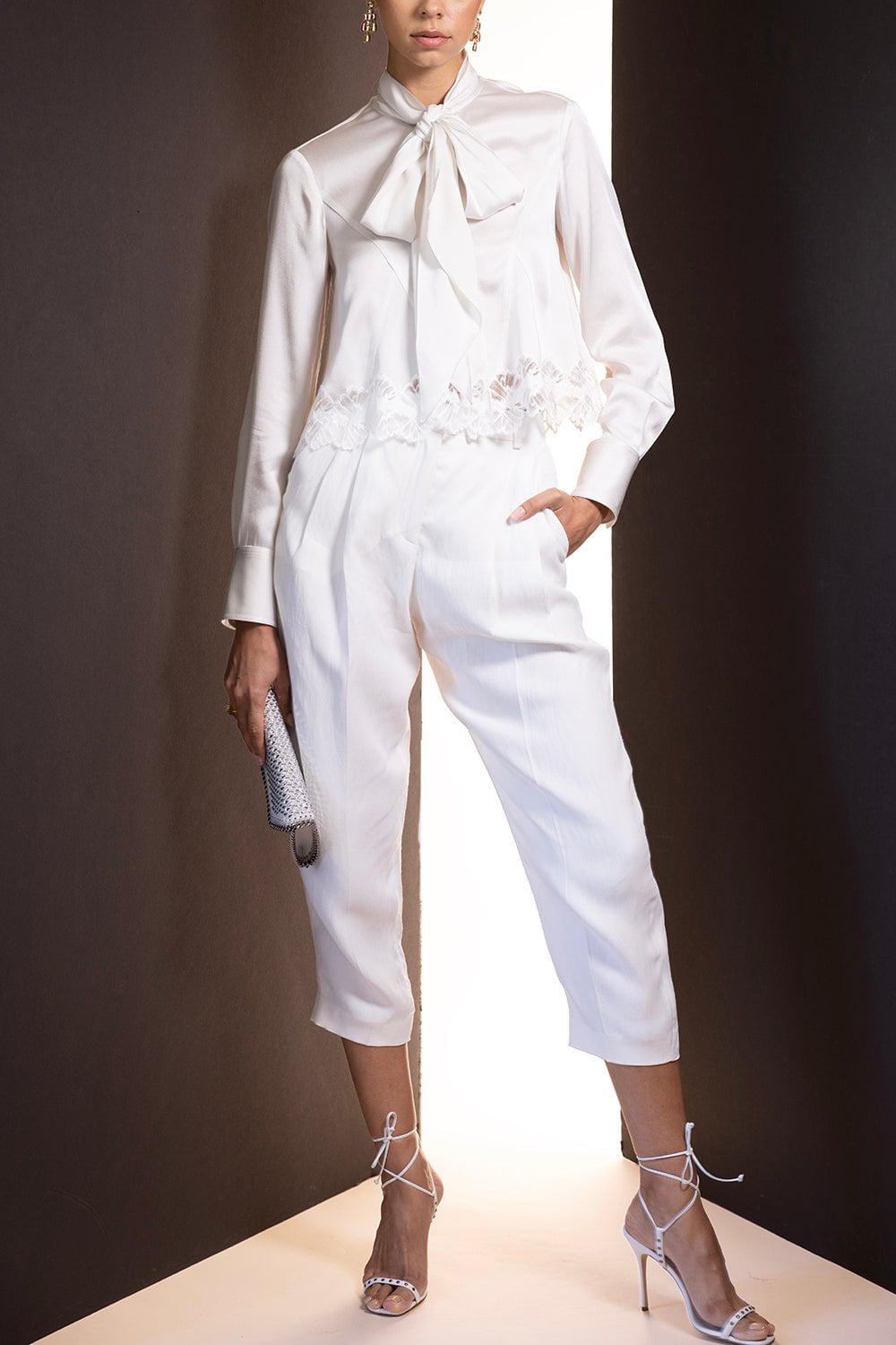 STELLA MCCARTNEY-Balloon Leg Trousers-