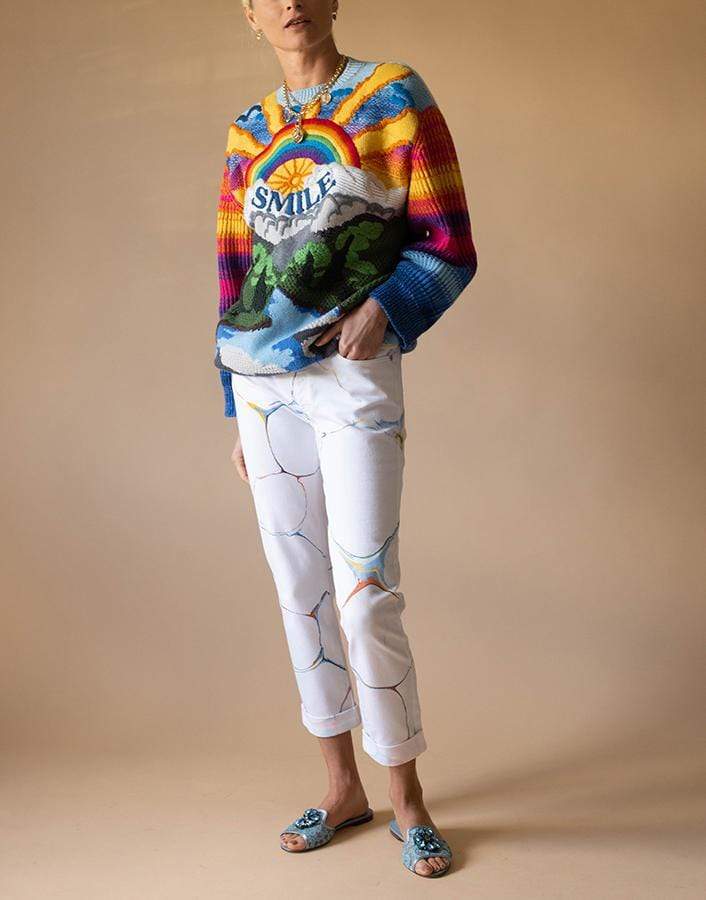STELLA MCCARTNEY-Mid-Rise Skinny Boyfriend Jean-