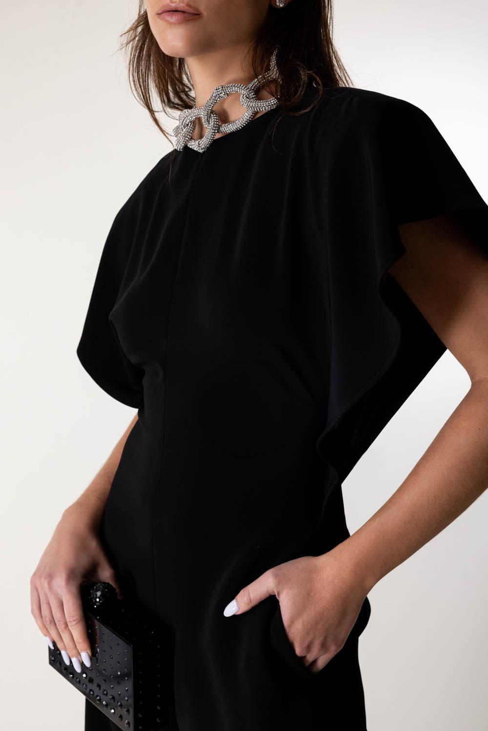 Chain Maxi Jumpsuit-BLACK-36-CLOTHINGPANTJUMPSUIT-STELLA MCCARTNEY