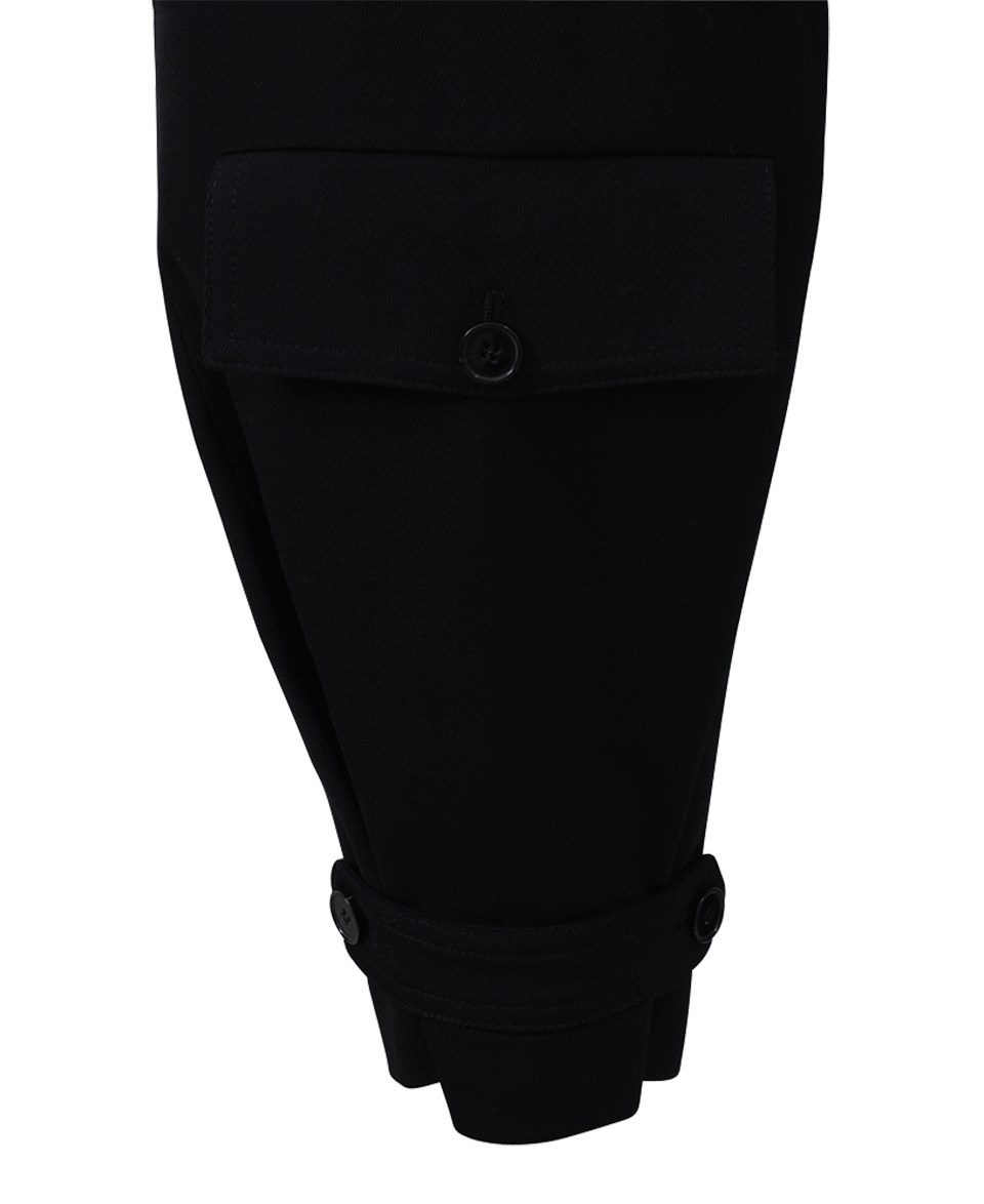 STELLA MCCARTNEY-Ankle Pocket Trouser-BLACK