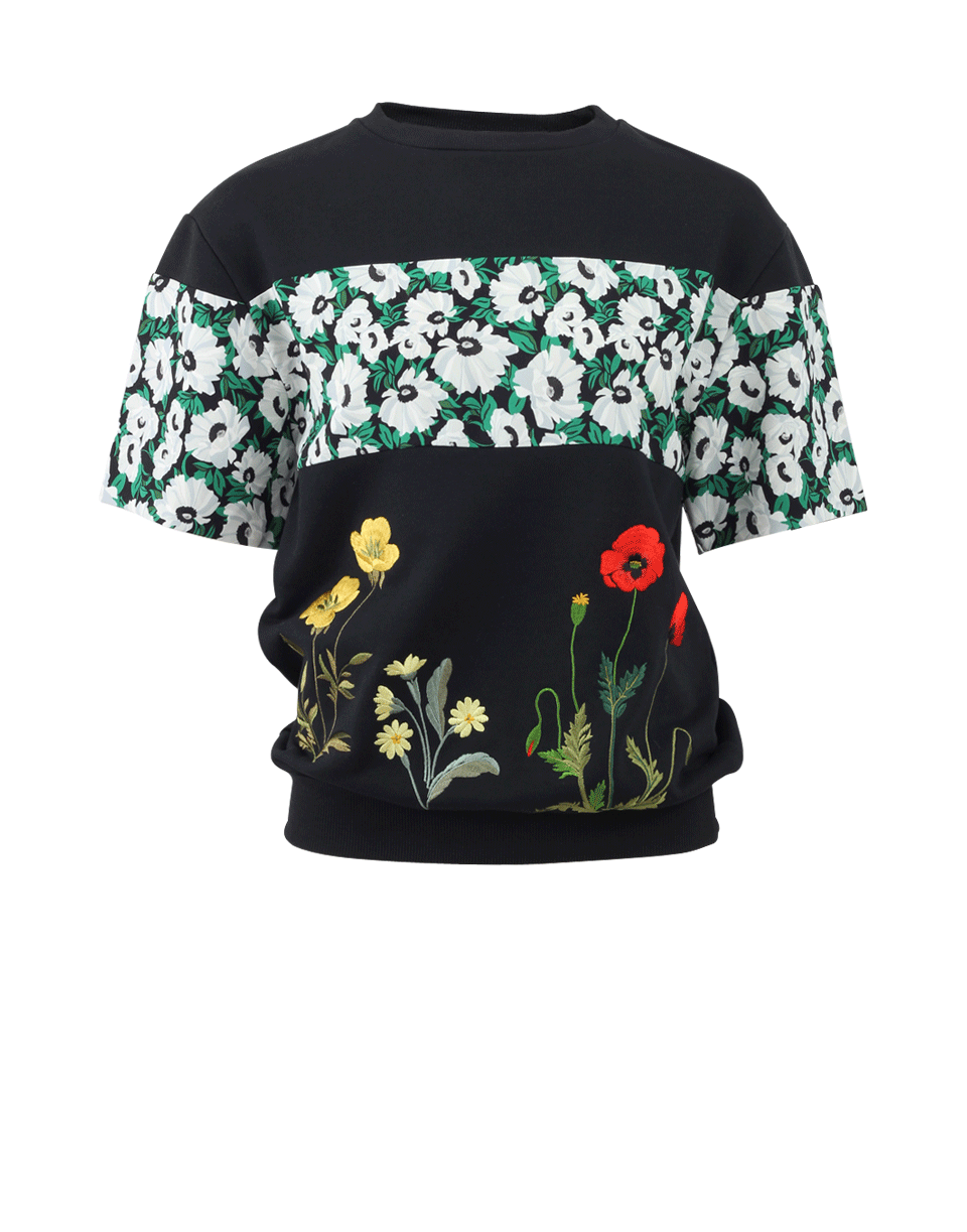 STELLA MCCARTNEY-Flower Embroidered Sweatshirt-