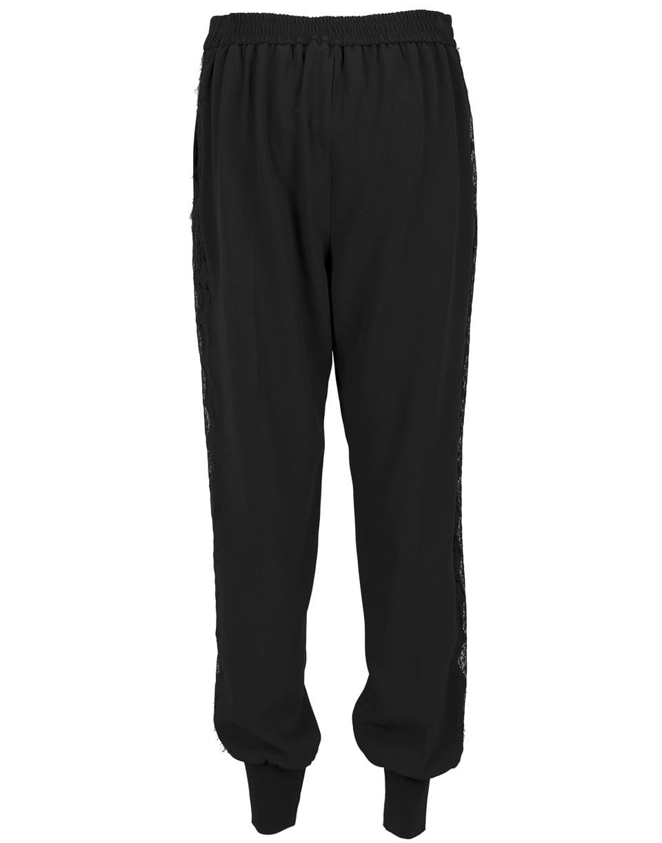 STELLA MCCARTNEY-Stretch Cady Julia Lace Trouser-