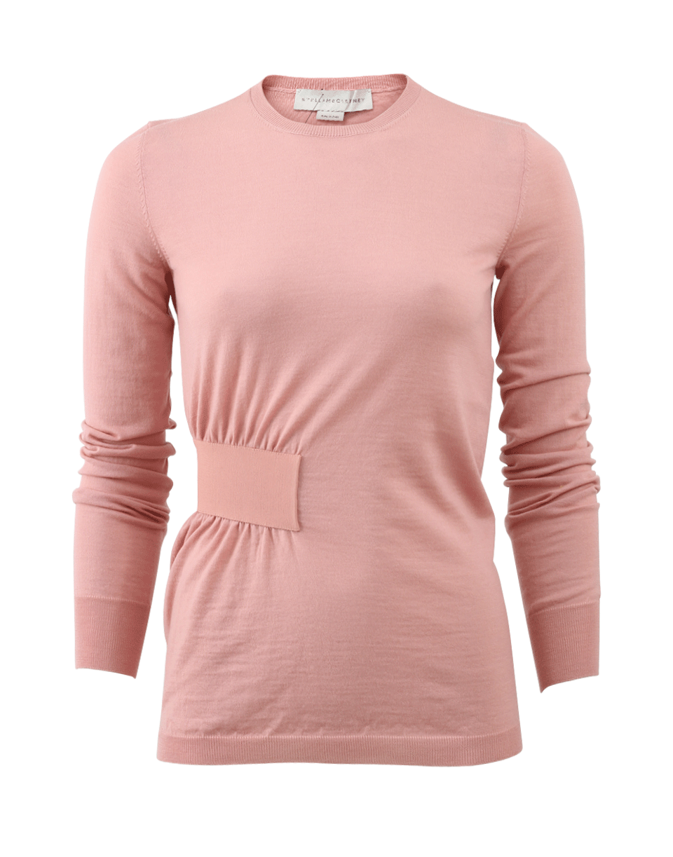 STELLA MCCARTNEY-Side Gathered Sweater-