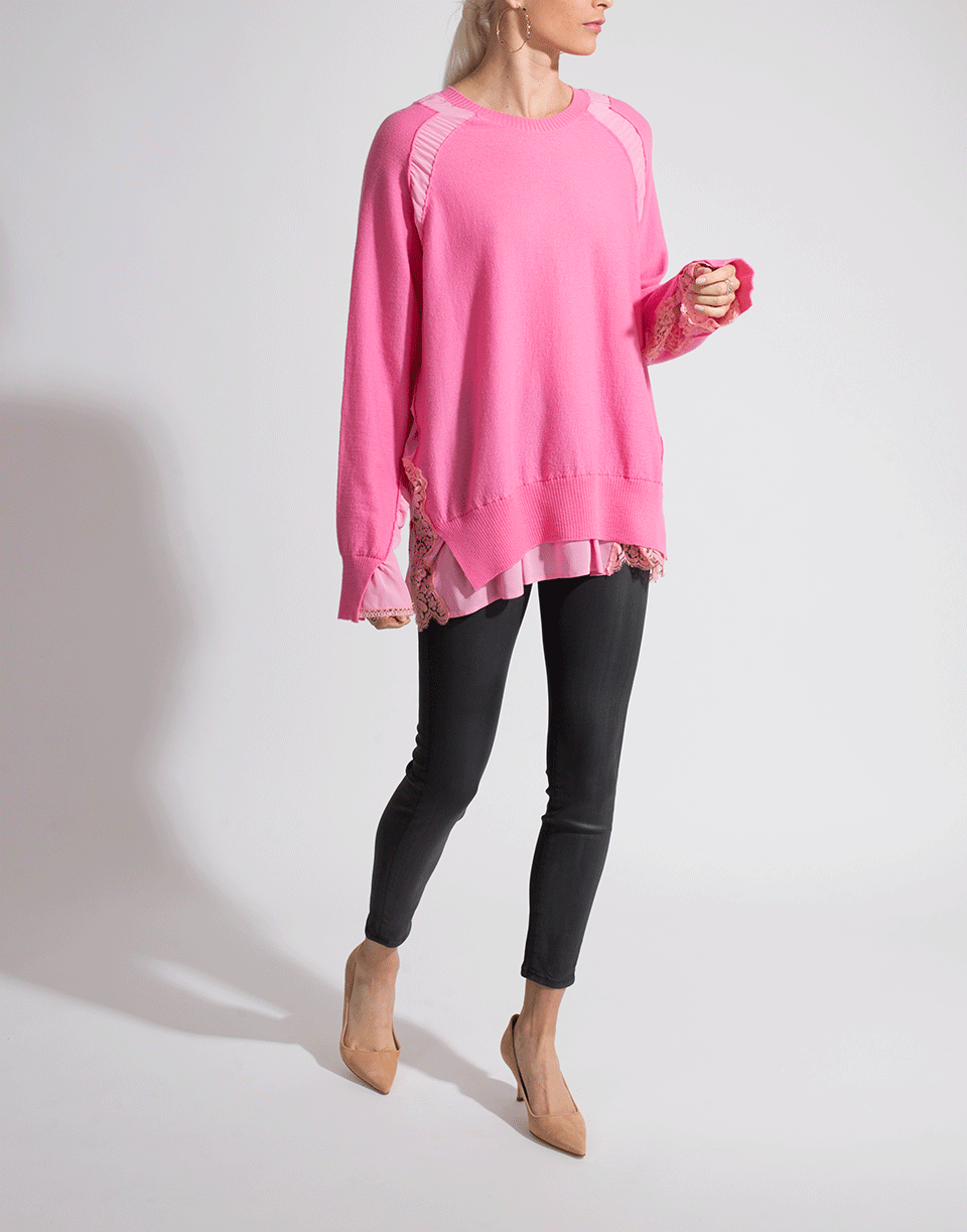 STELLA MCCARTNEY-Lace Pullover-
