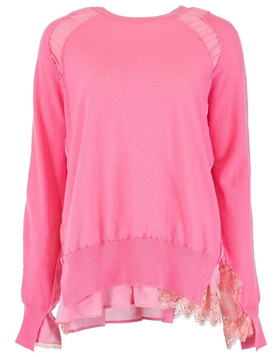 STELLA MCCARTNEY-Lace Pullover-