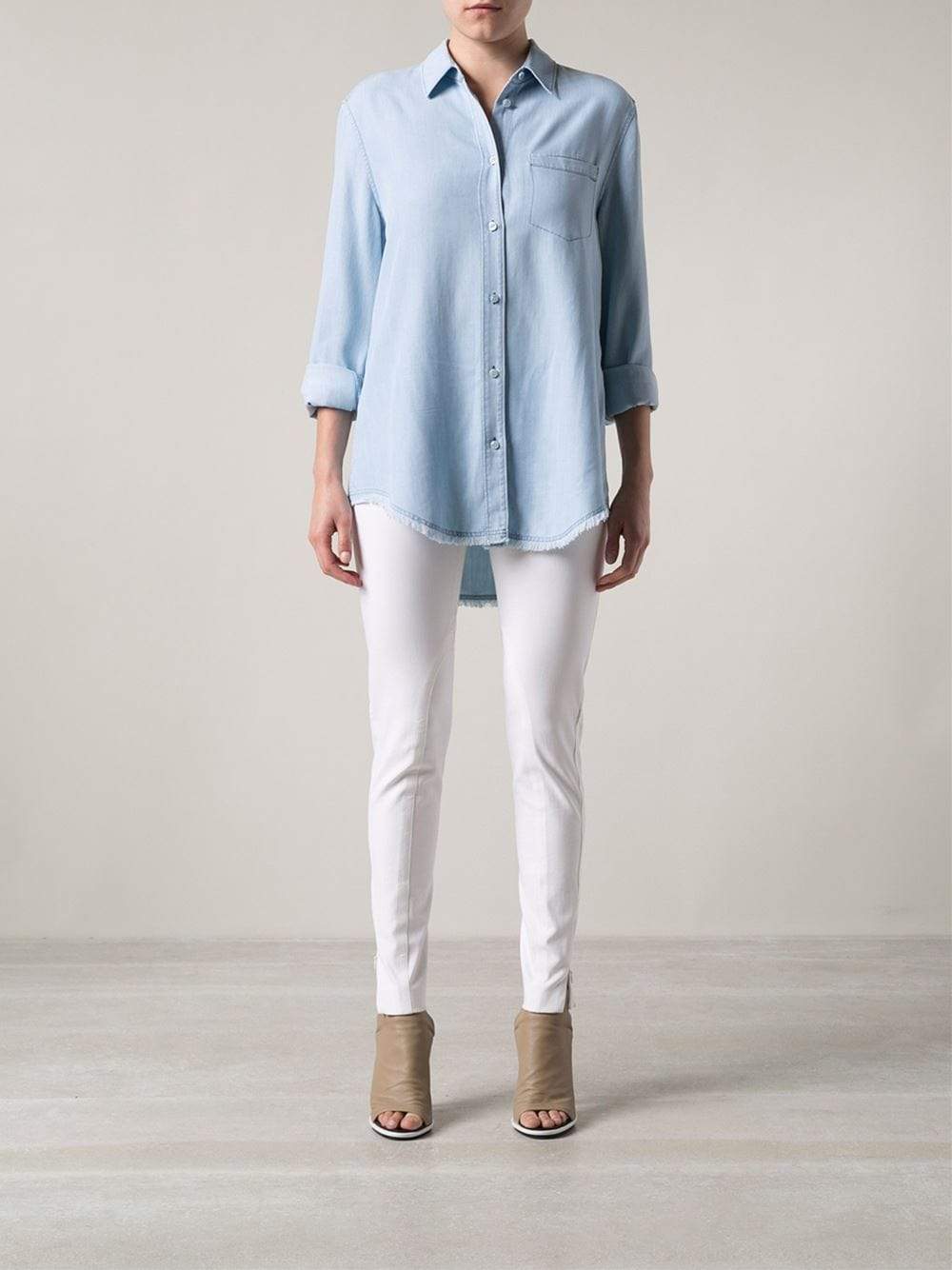 STELLA MCCARTNEY-Back Zip Legging-