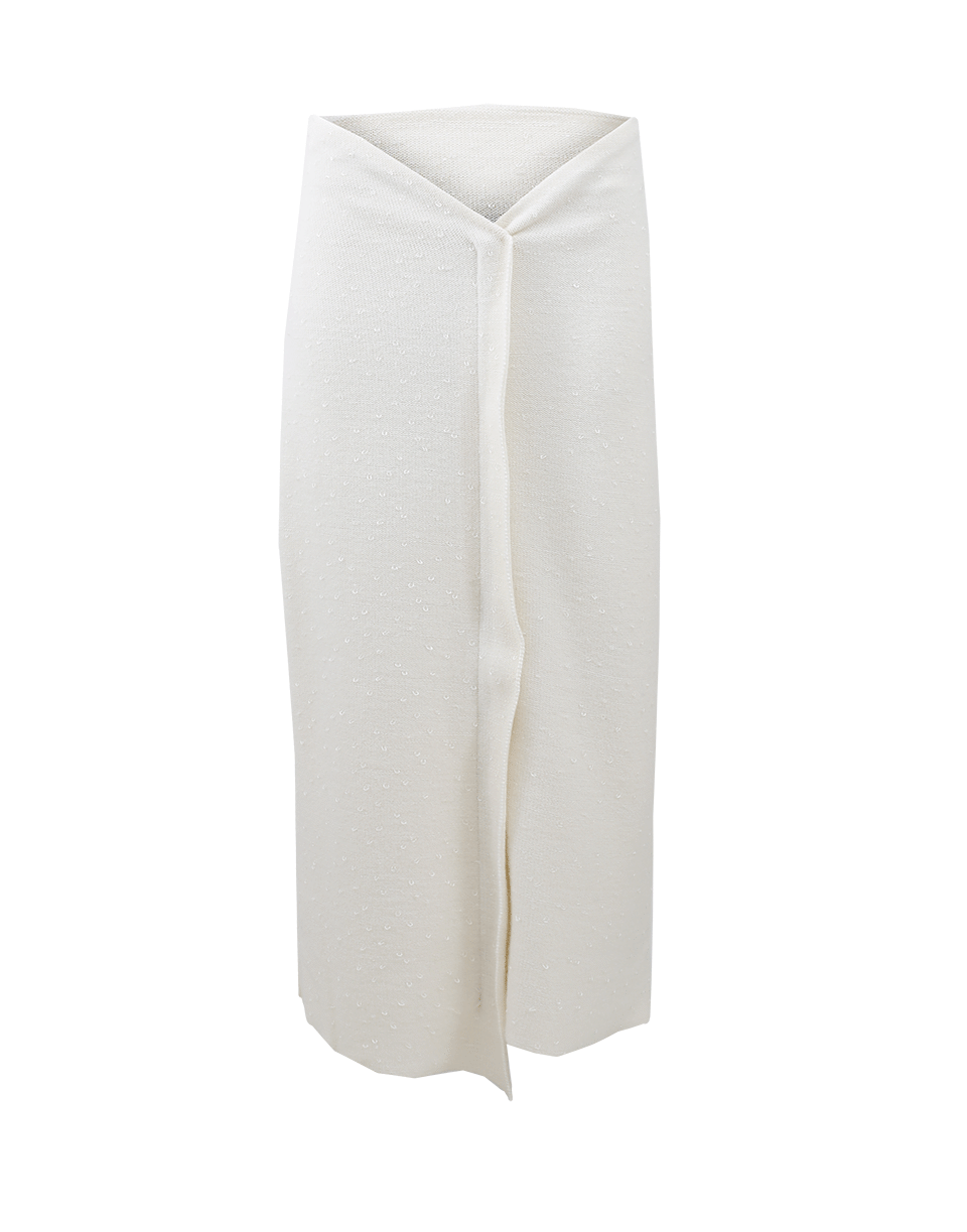 STELLA MCCARTNEY-Flannel Skirt-CREAM