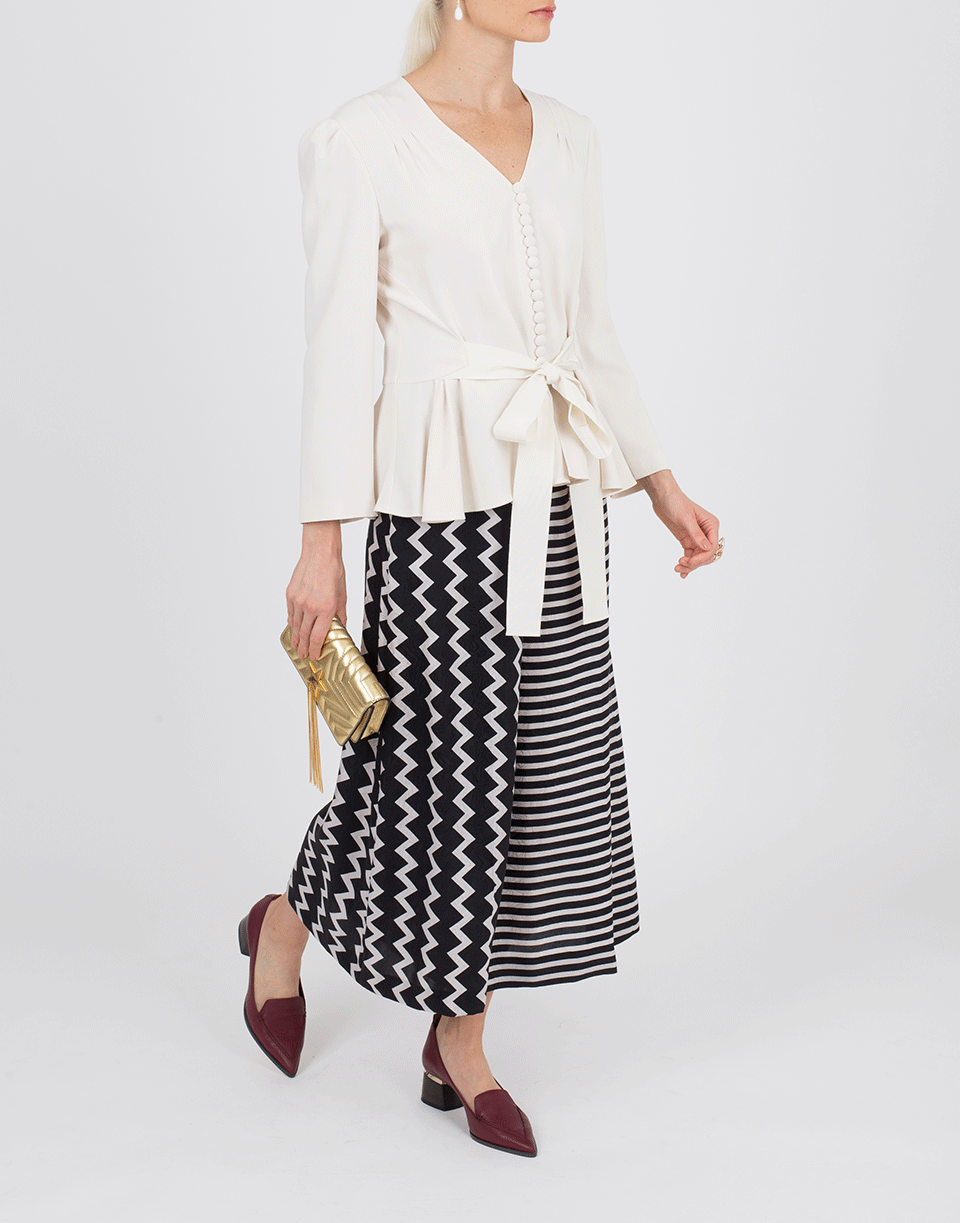 STELLA MCCARTNEY-Tie Waisted Taylor Shirt-