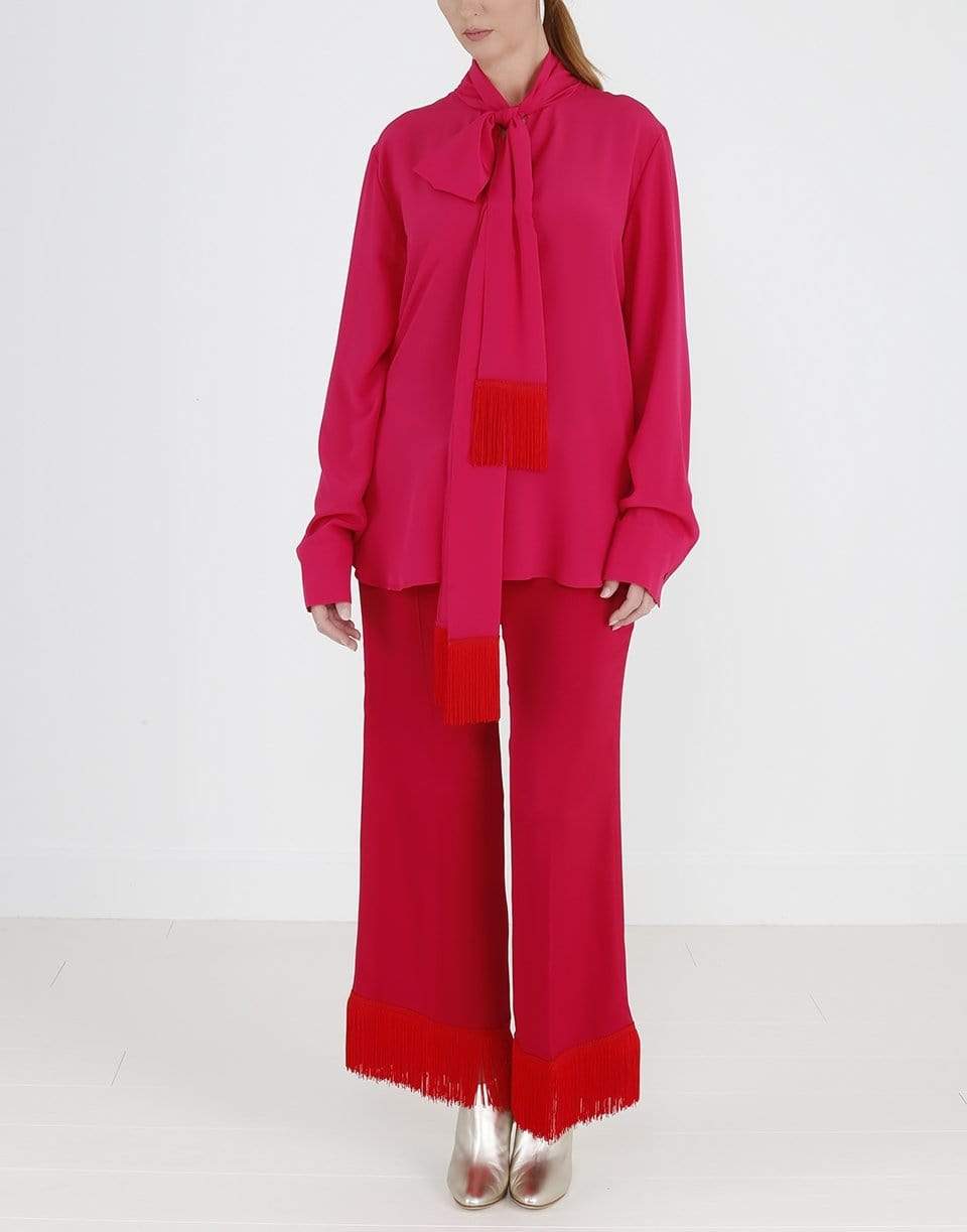 STELLA MCCARTNEY-Wilma Fringe Blouse-