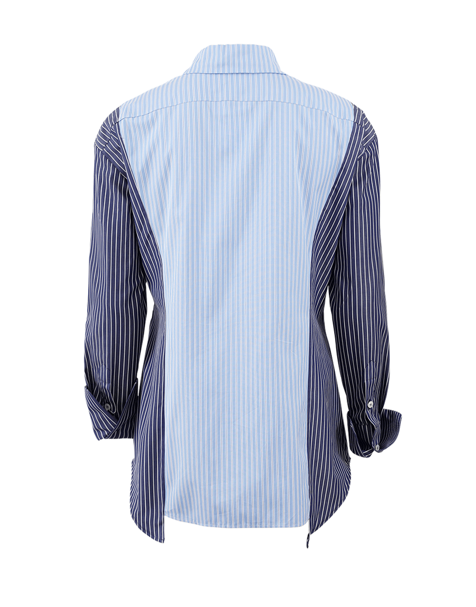 STELLA MCCARTNEY-Striped And Dot Blouse-