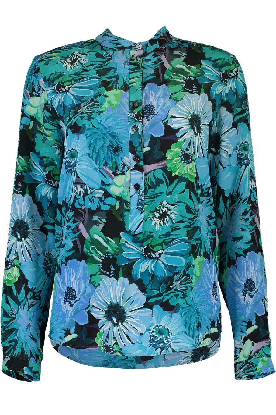 STELLA MCCARTNEY-Flower Print Shirt-