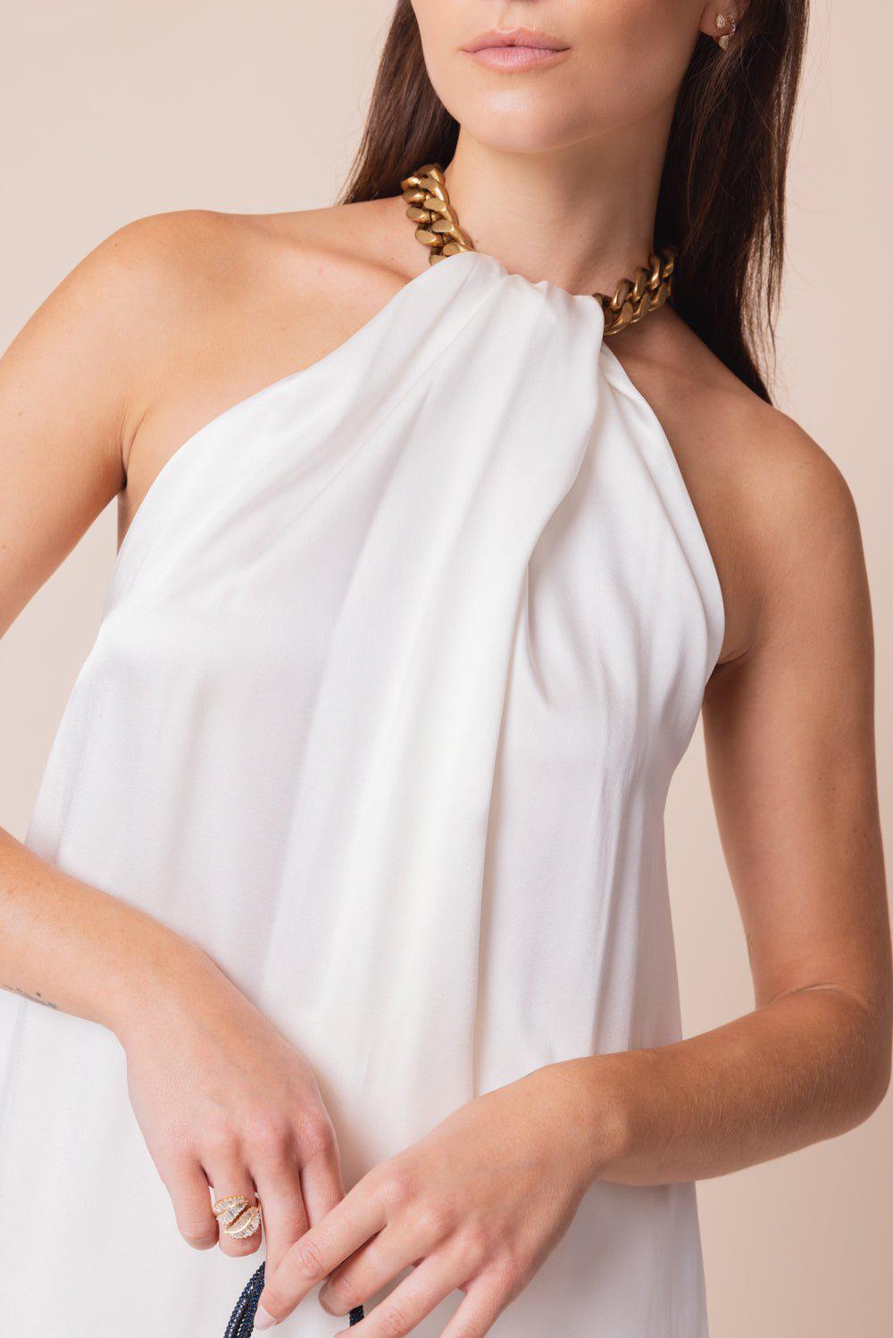 STELLA MCCARTNEY-Chain Halterneck Top-