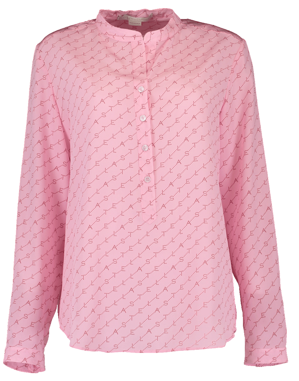 STELLA MCCARTNEY-Collared Eva Blouse-