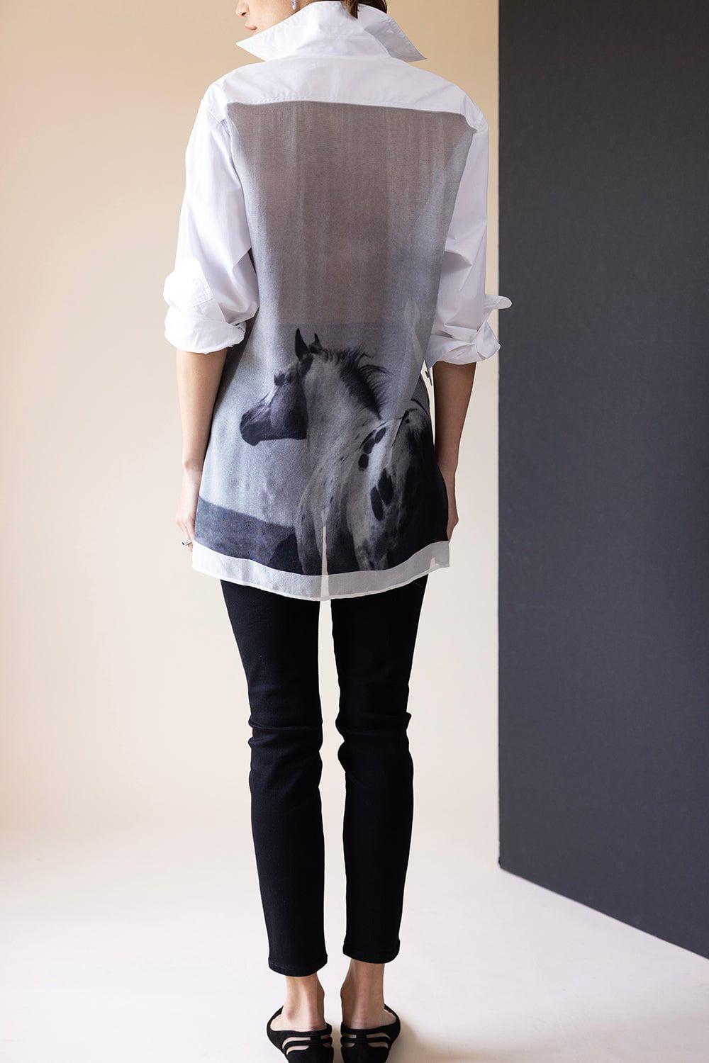 STELLA MCCARTNEY-Long Sleeve Button Down Shirt-