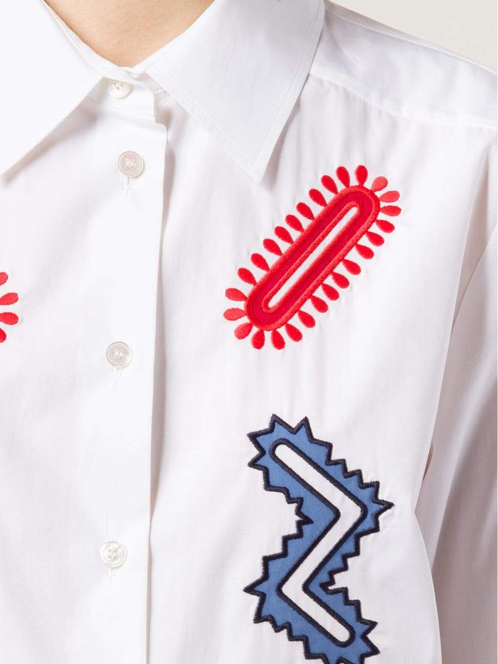 STELLA MCCARTNEY-Embroidered Blouse-