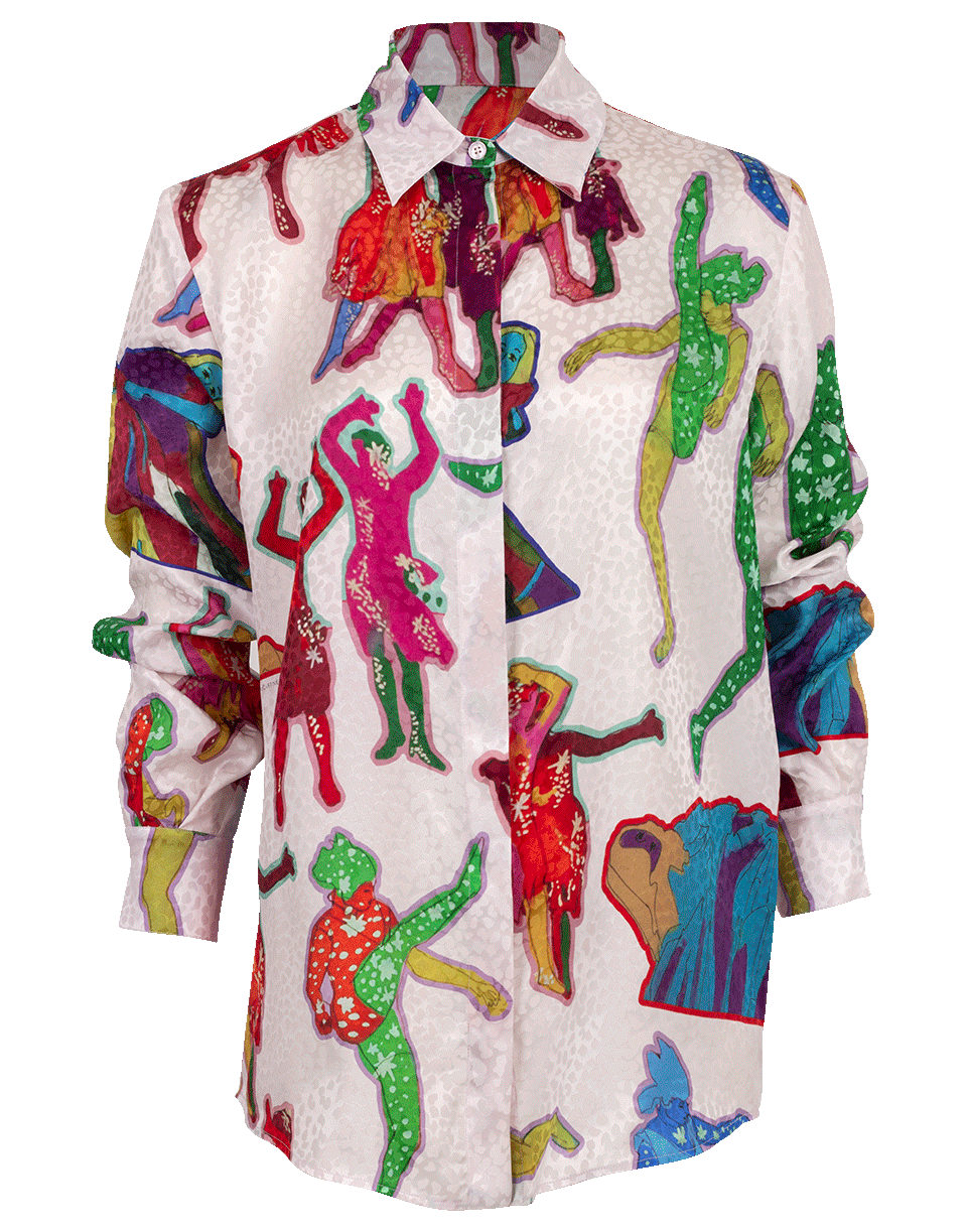 STELLA MCCARTNEY-Lucy in the Sky Print Shirt-