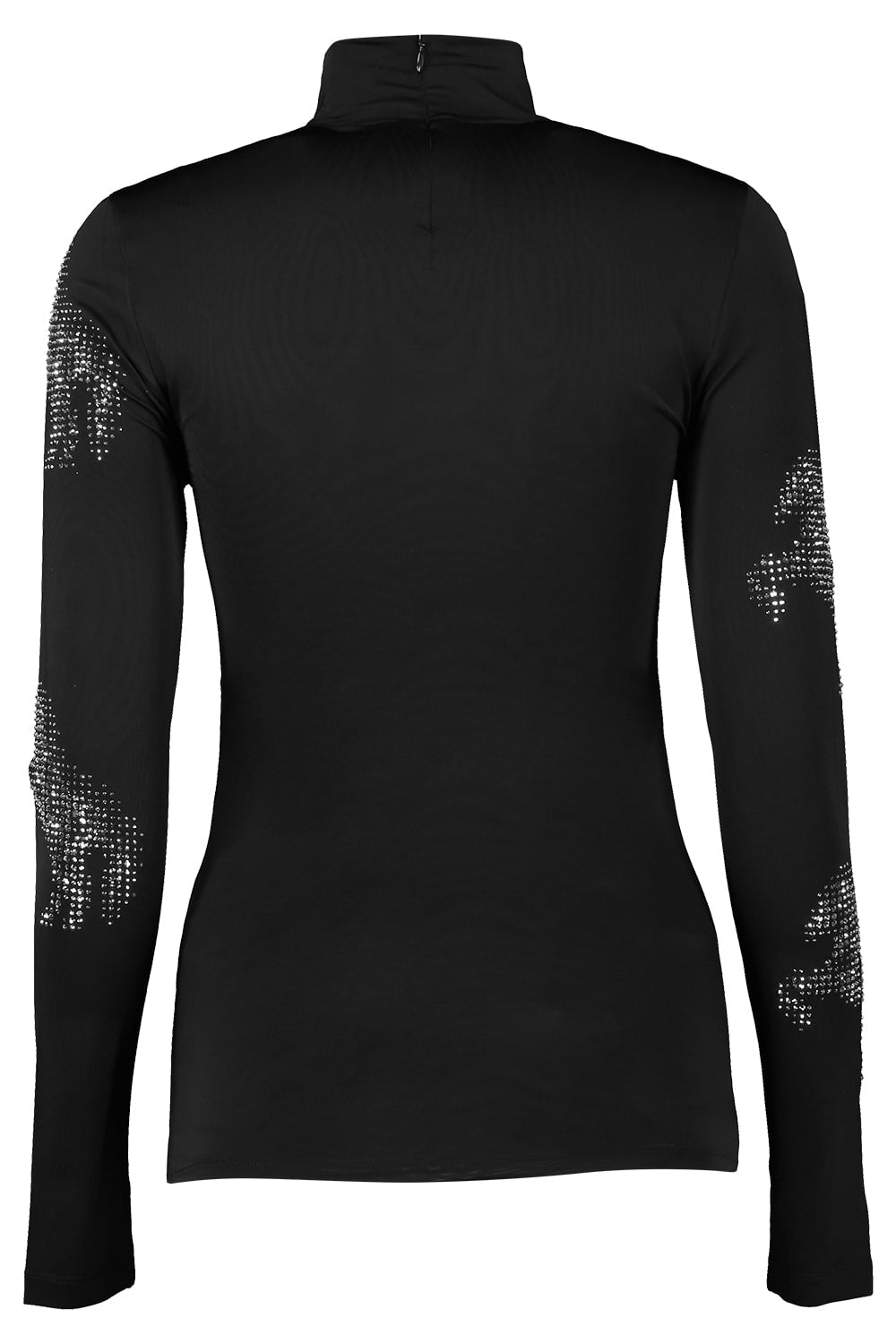 STELLA MCCARTNEY-Mock Neck Crystal Top-