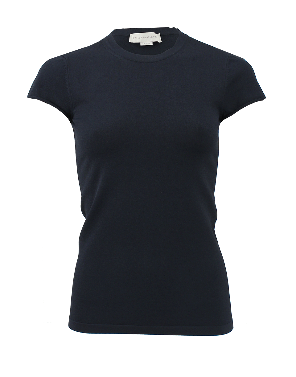 STELLA MCCARTNEY-Crew Neck Pullover Top-