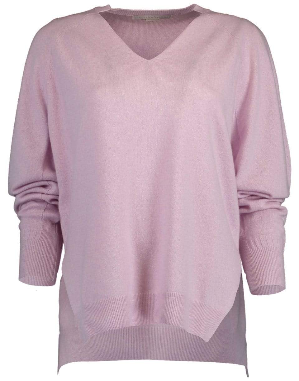 STELLA MCCARTNEY-Split Side Pullover Sweater-